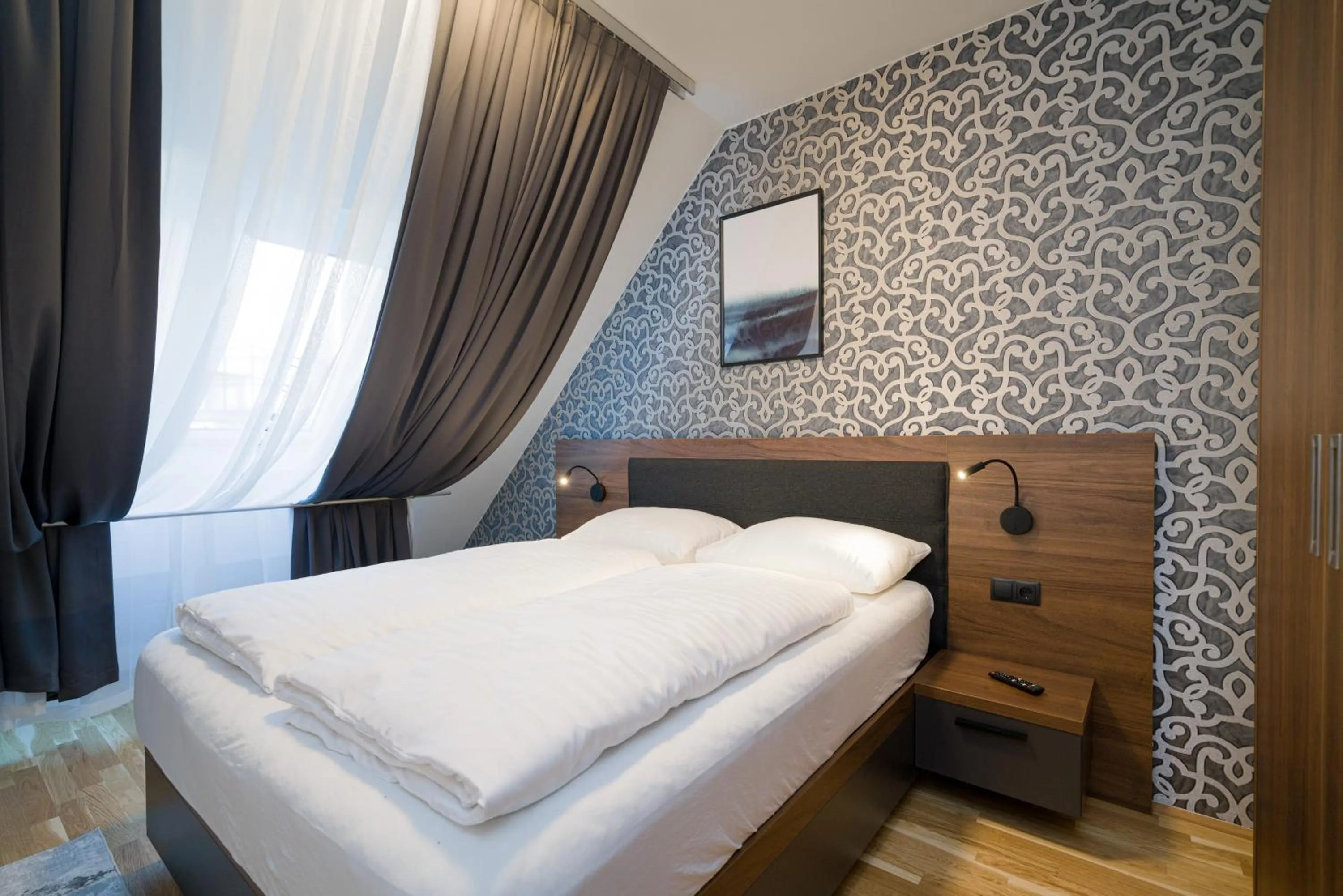 Bed in MyApartments Vienna