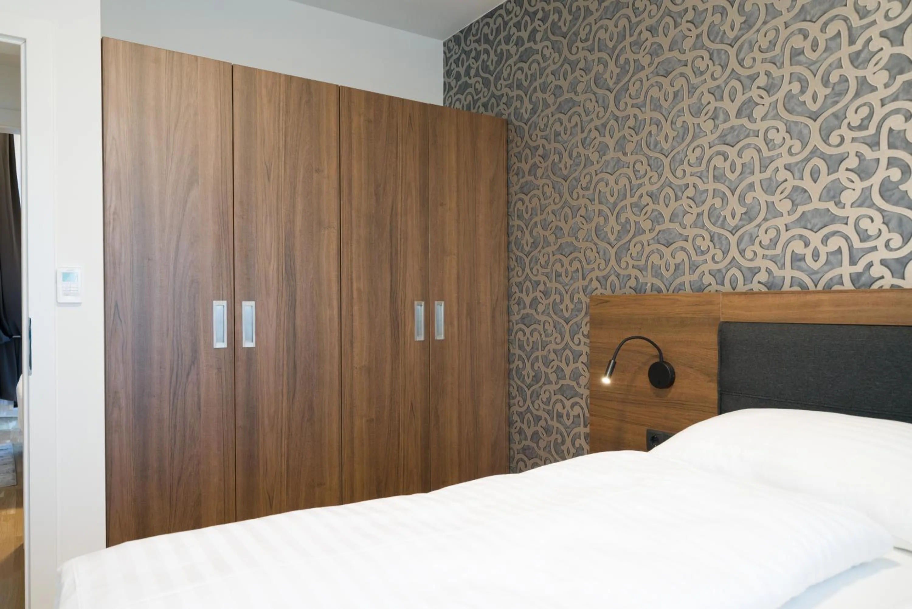 Bed in MyApartments Vienna