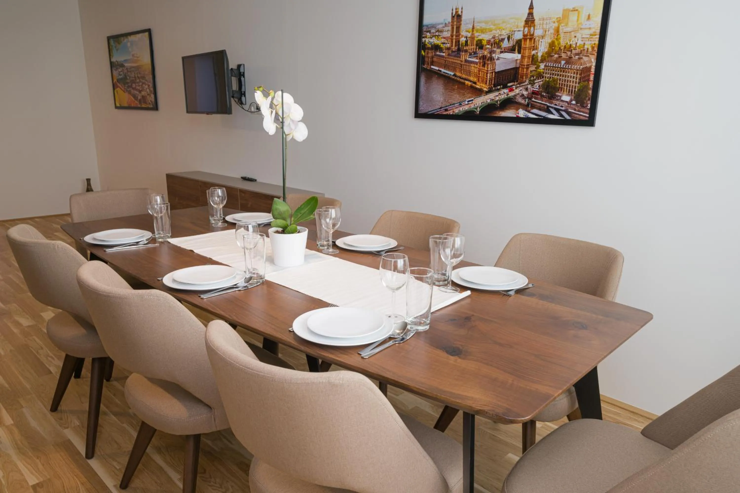 Living room in MyApartments Vienna