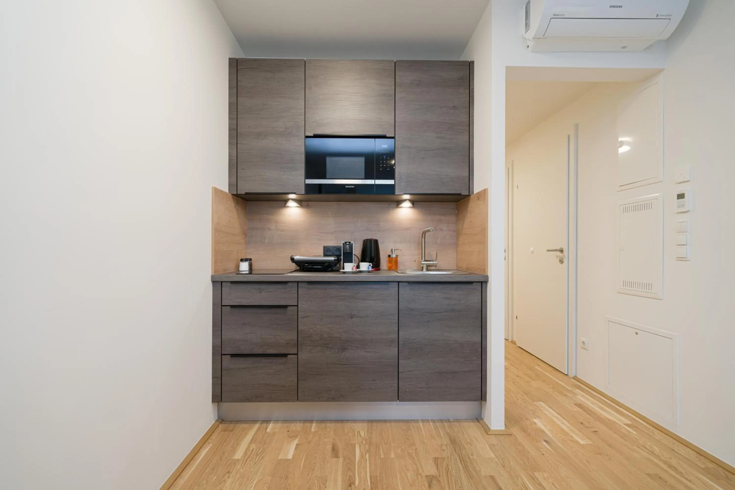 Kitchen or kitchenette in MyApartments Vienna