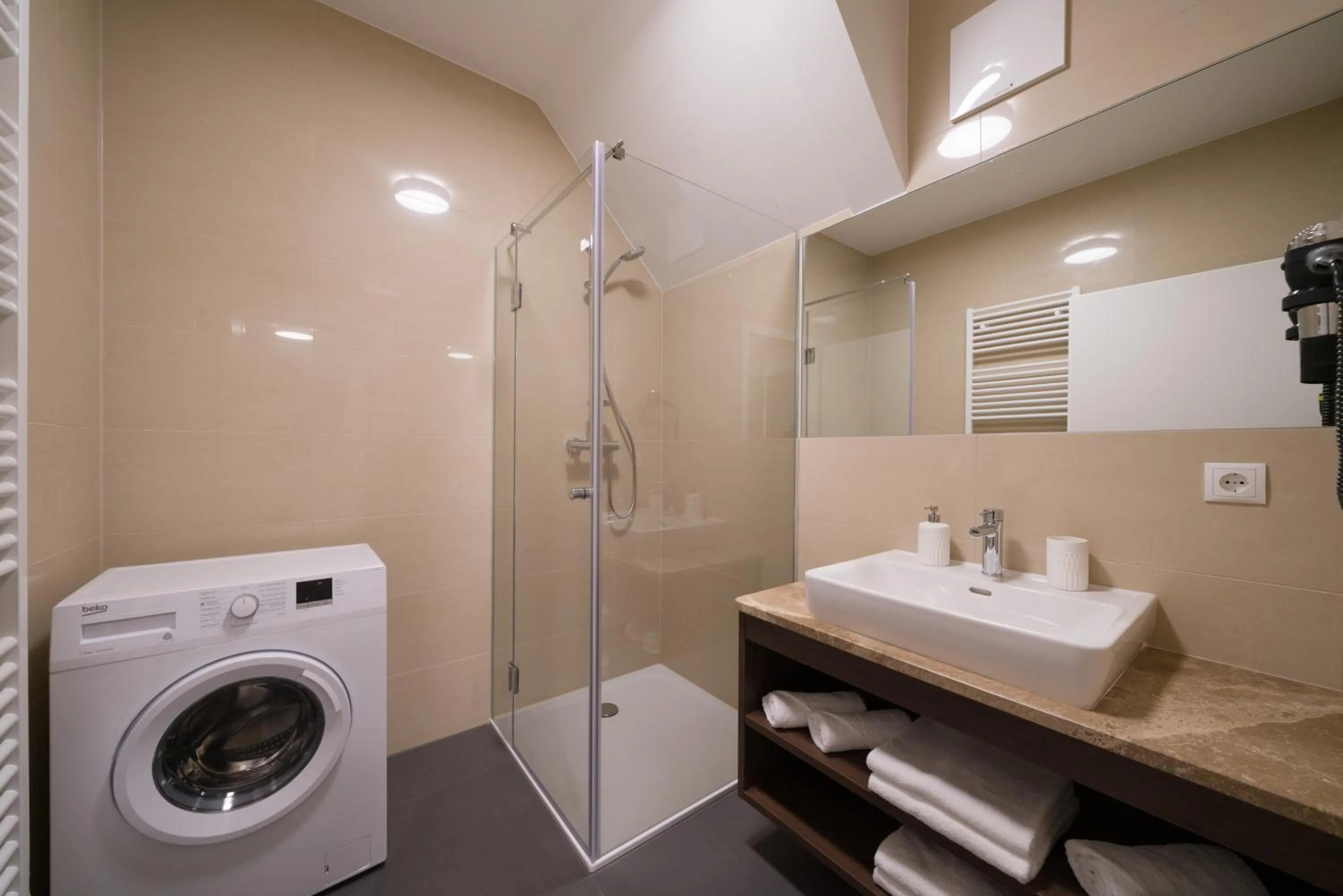 Shower in MyApartments Vienna