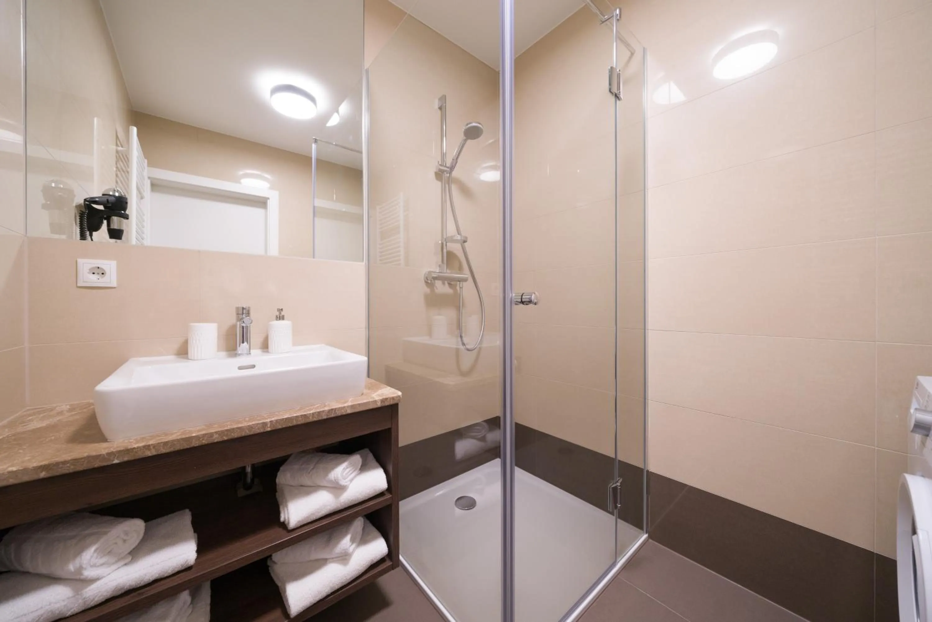 Shower in MyApartments Vienna