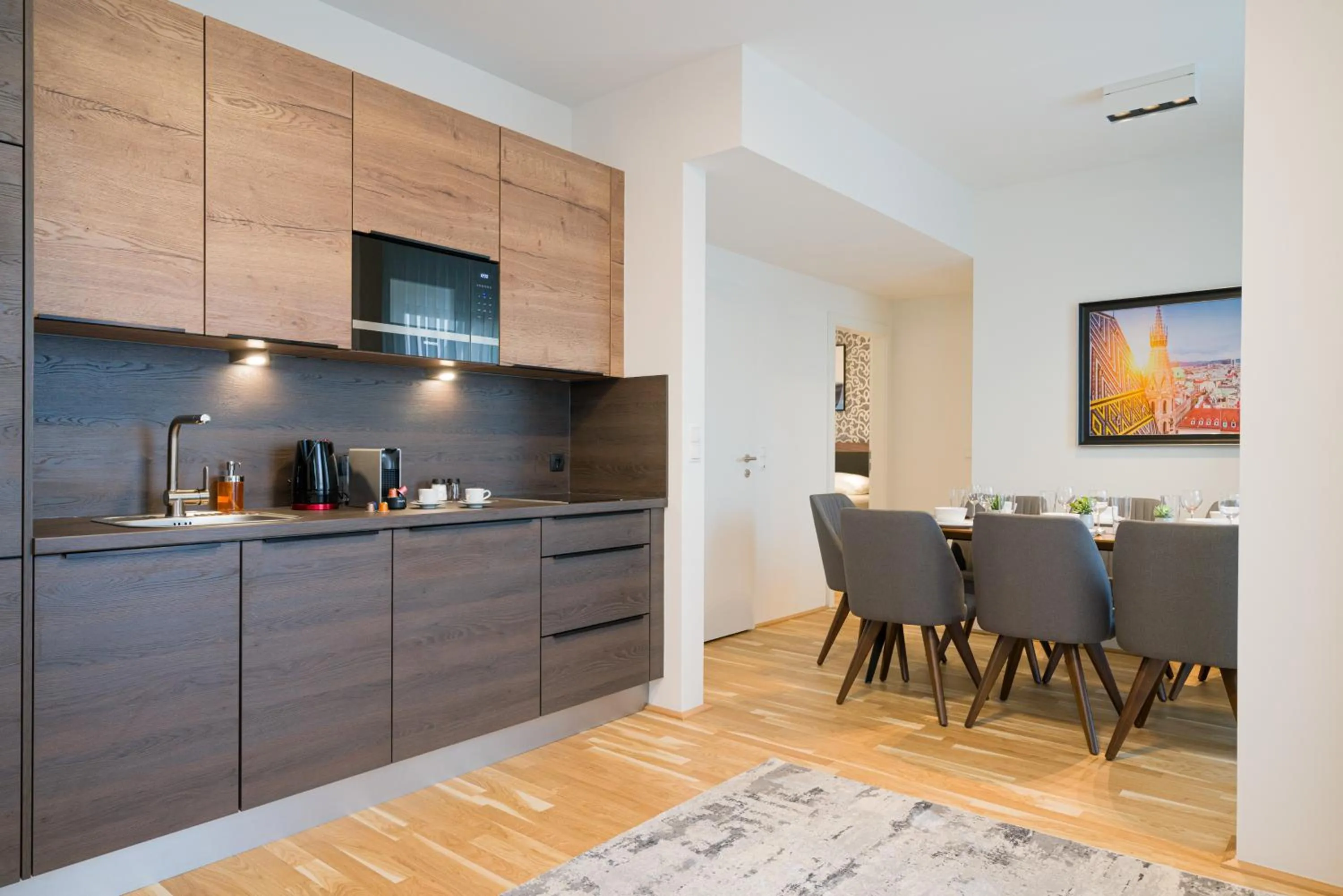 Kitchen or kitchenette in MyApartments Vienna