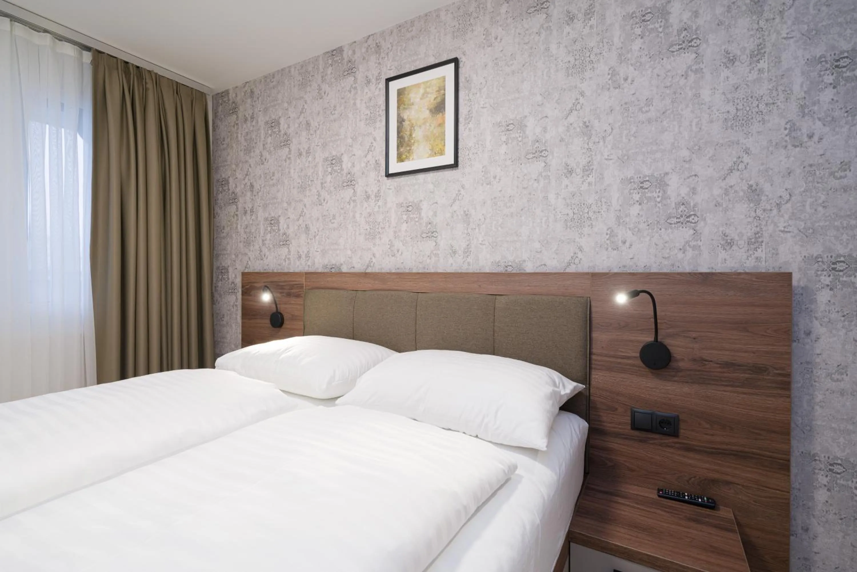 Bed in MyApartments Vienna