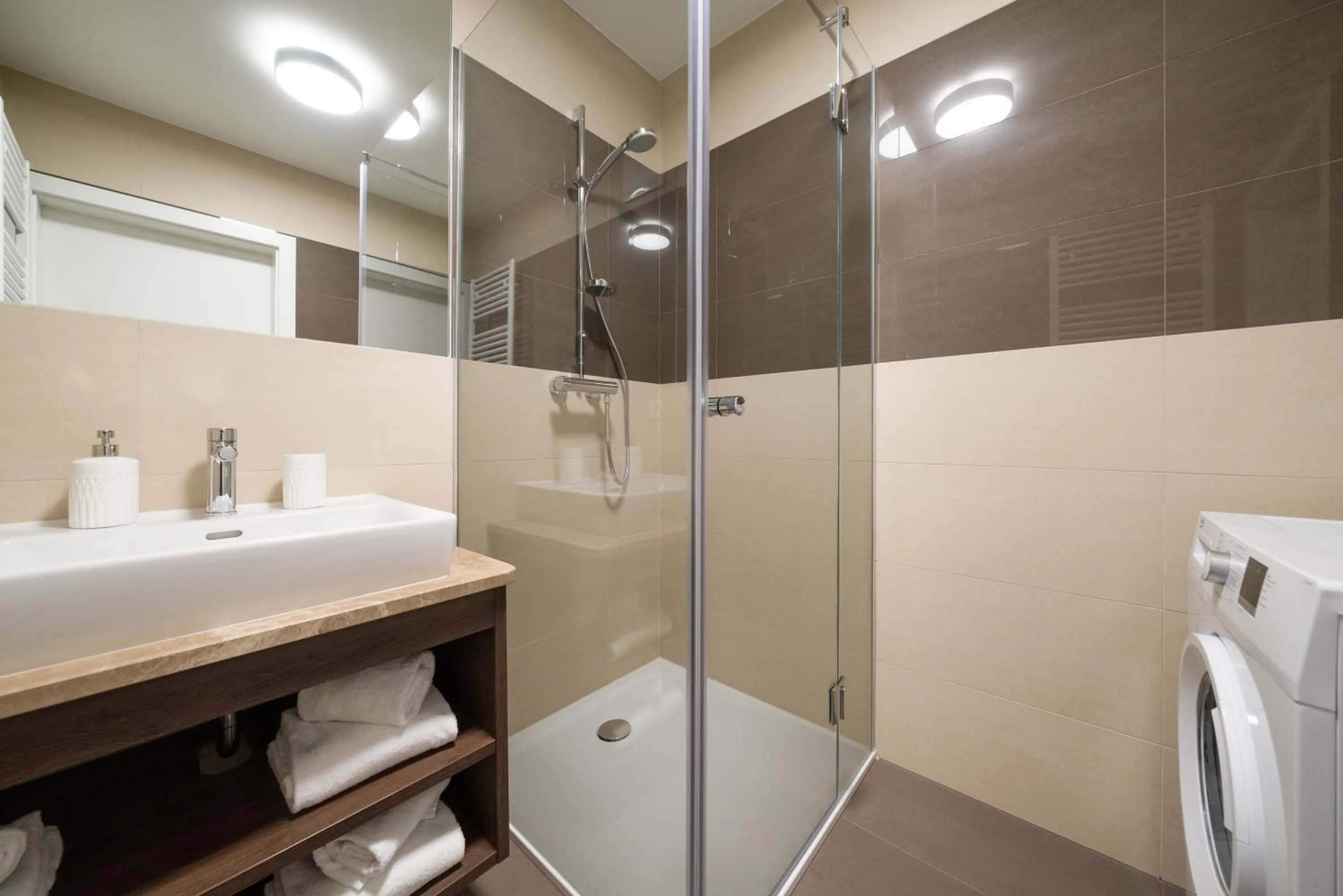 Shower in MyApartments Vienna