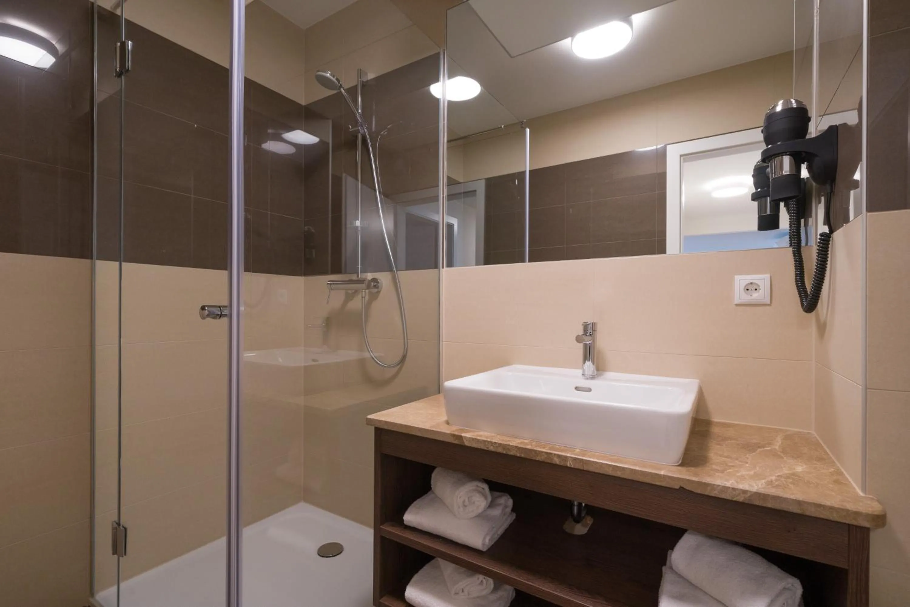 Shower in MyApartments Vienna