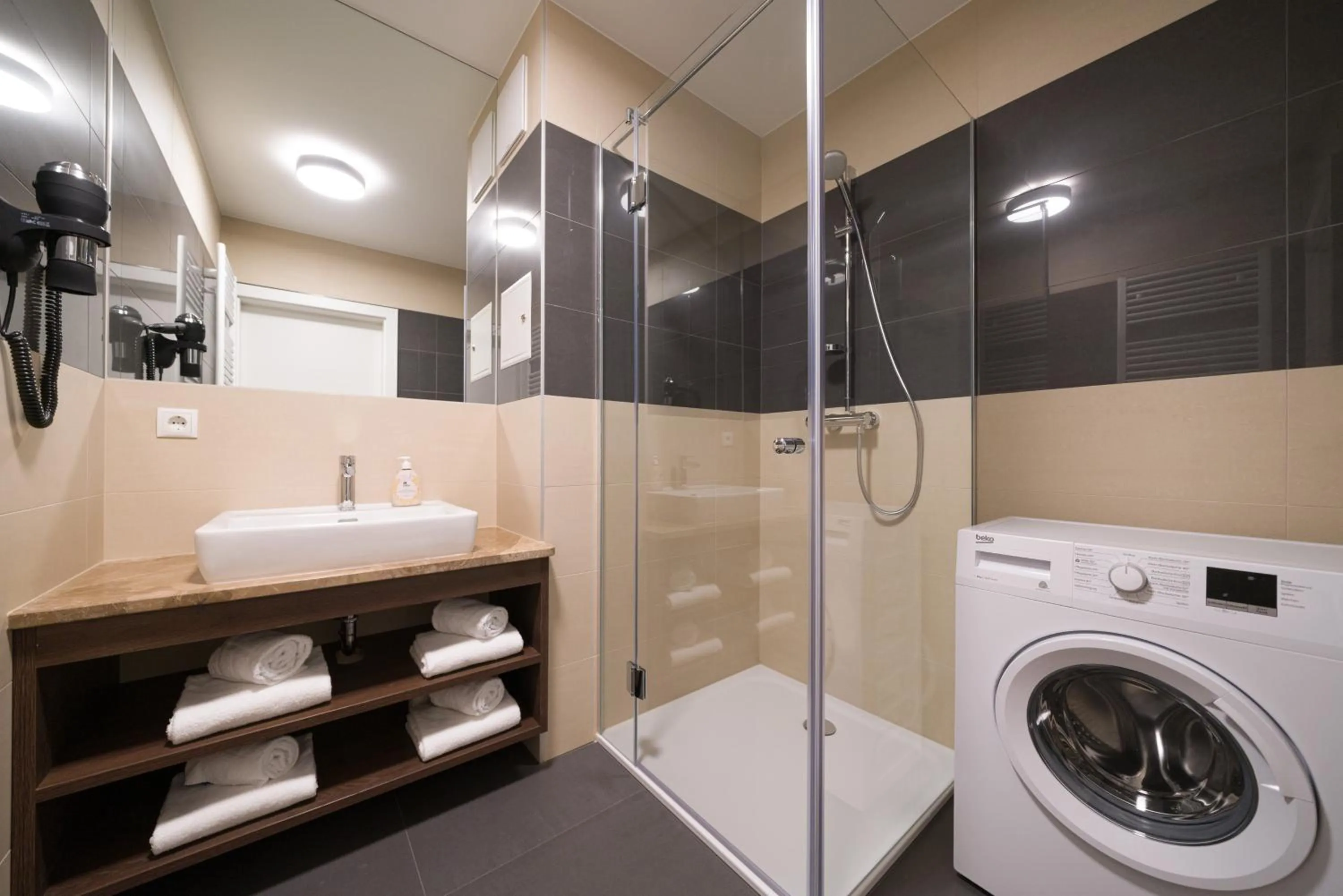 Shower in MyApartments Vienna