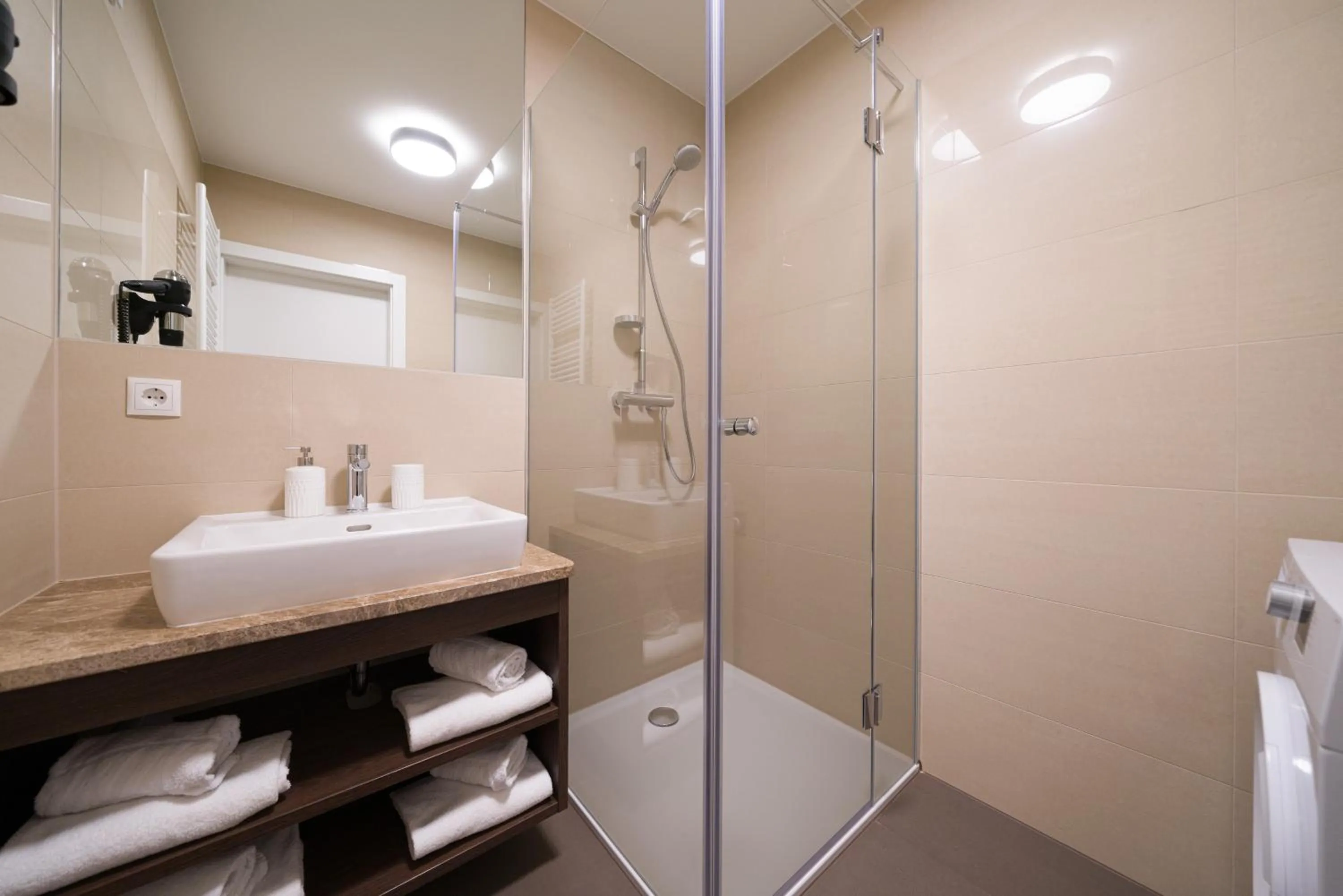 Shower in MyApartments Vienna