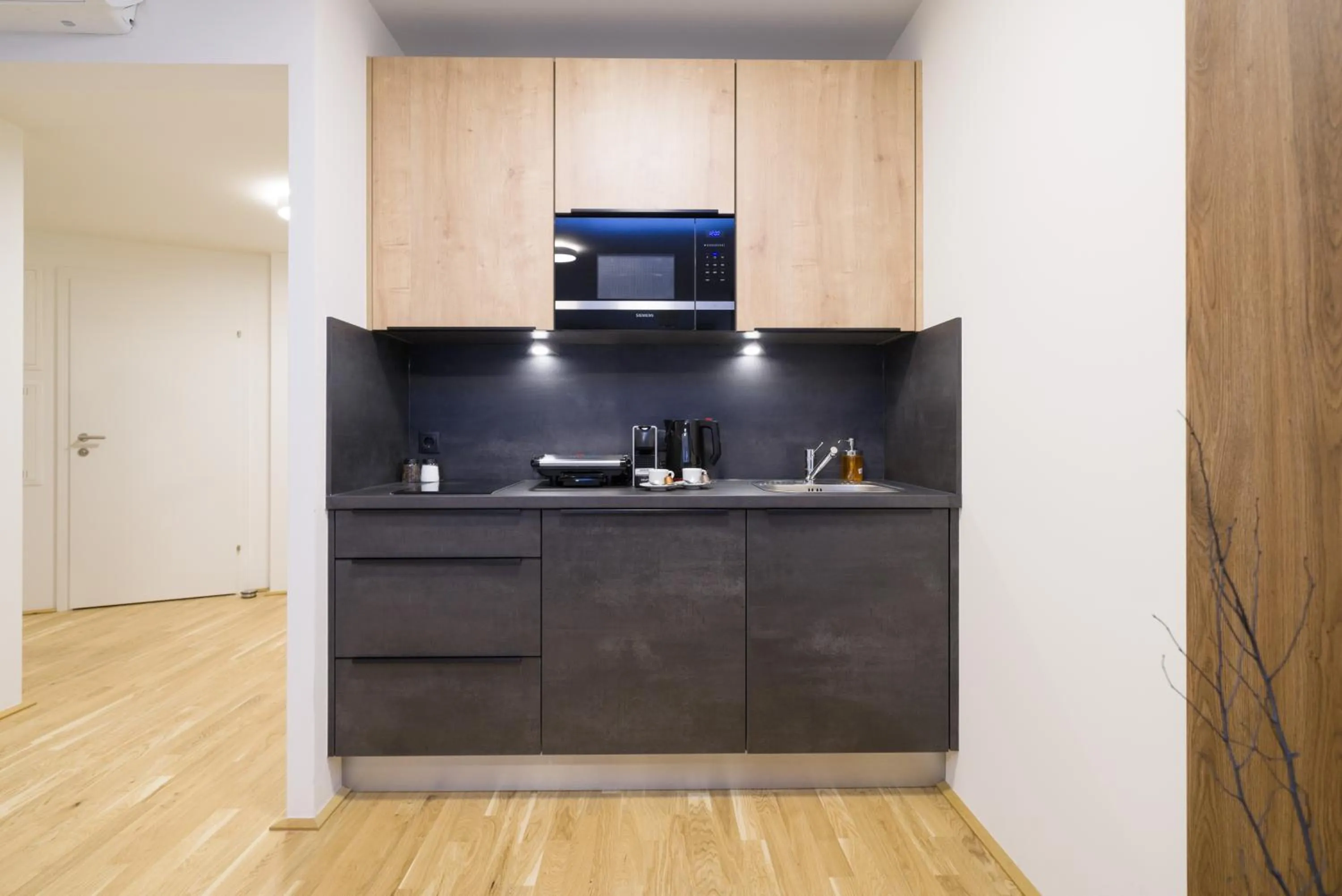 Kitchen or kitchenette in MyApartments Vienna