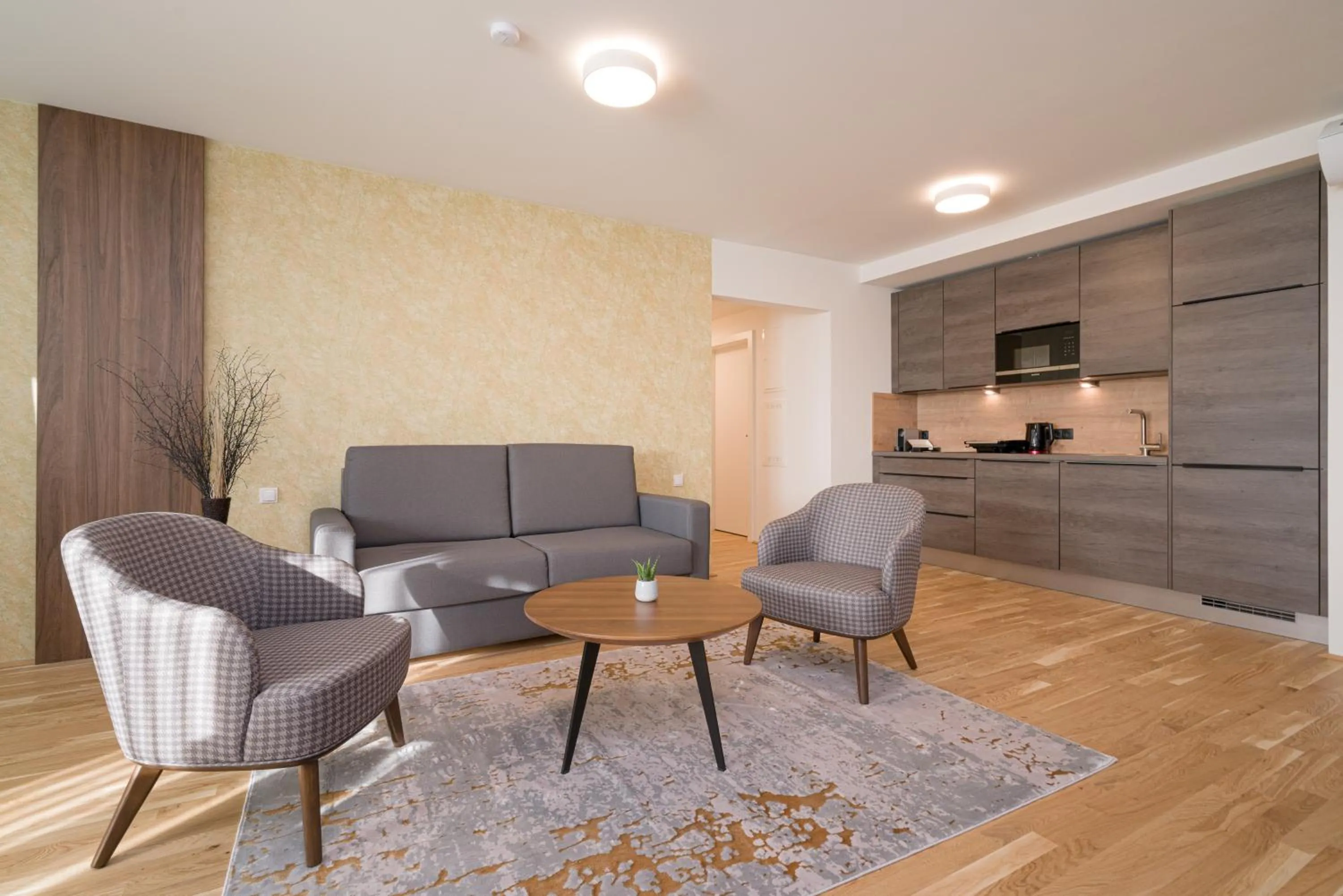 Living room in MyApartments Vienna