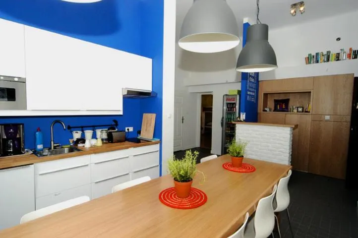 Kitchen or kitchenette in Chmielna 5 Rooms & Apartments