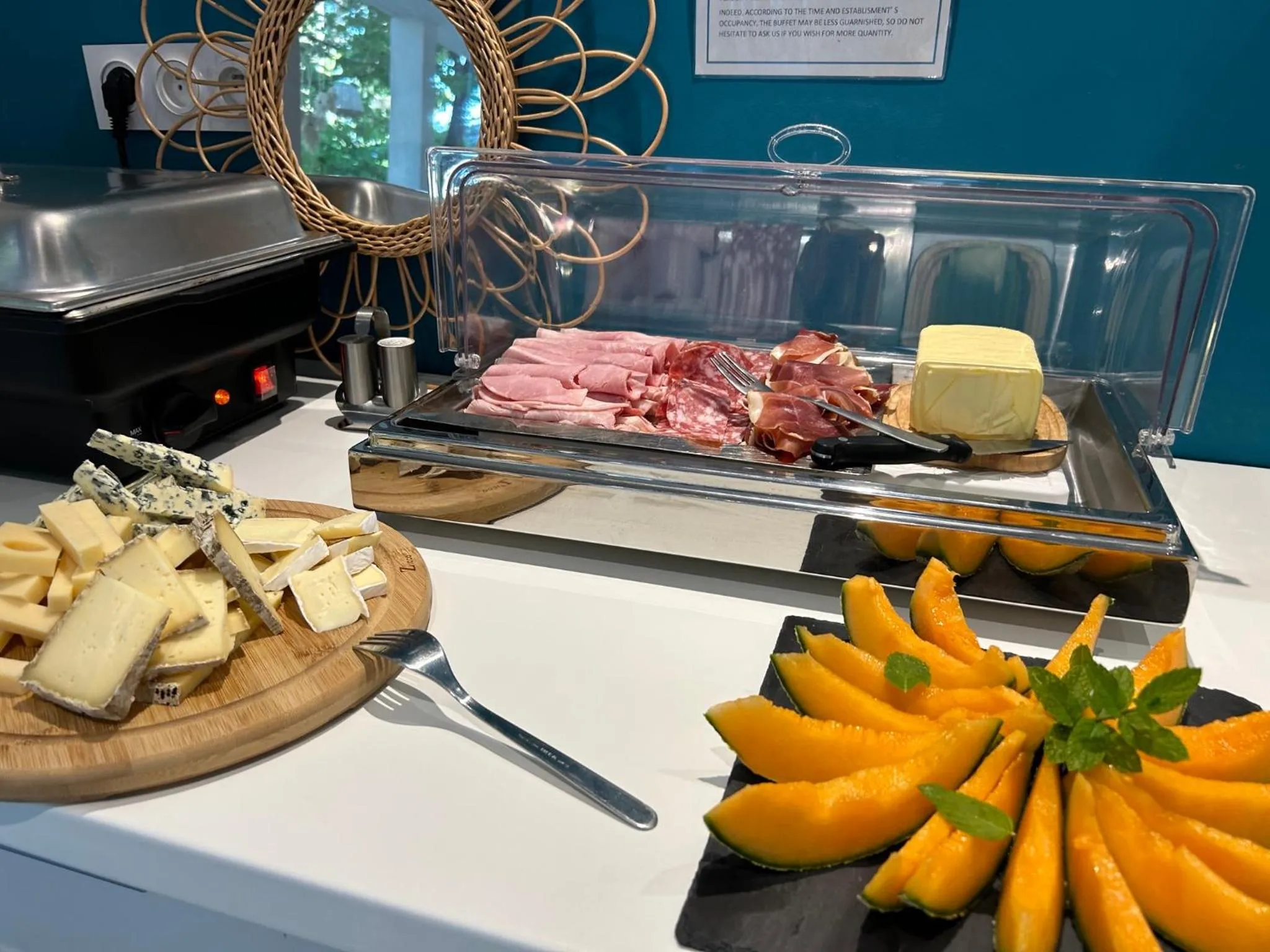 Food and drinks in Hotel La Voile