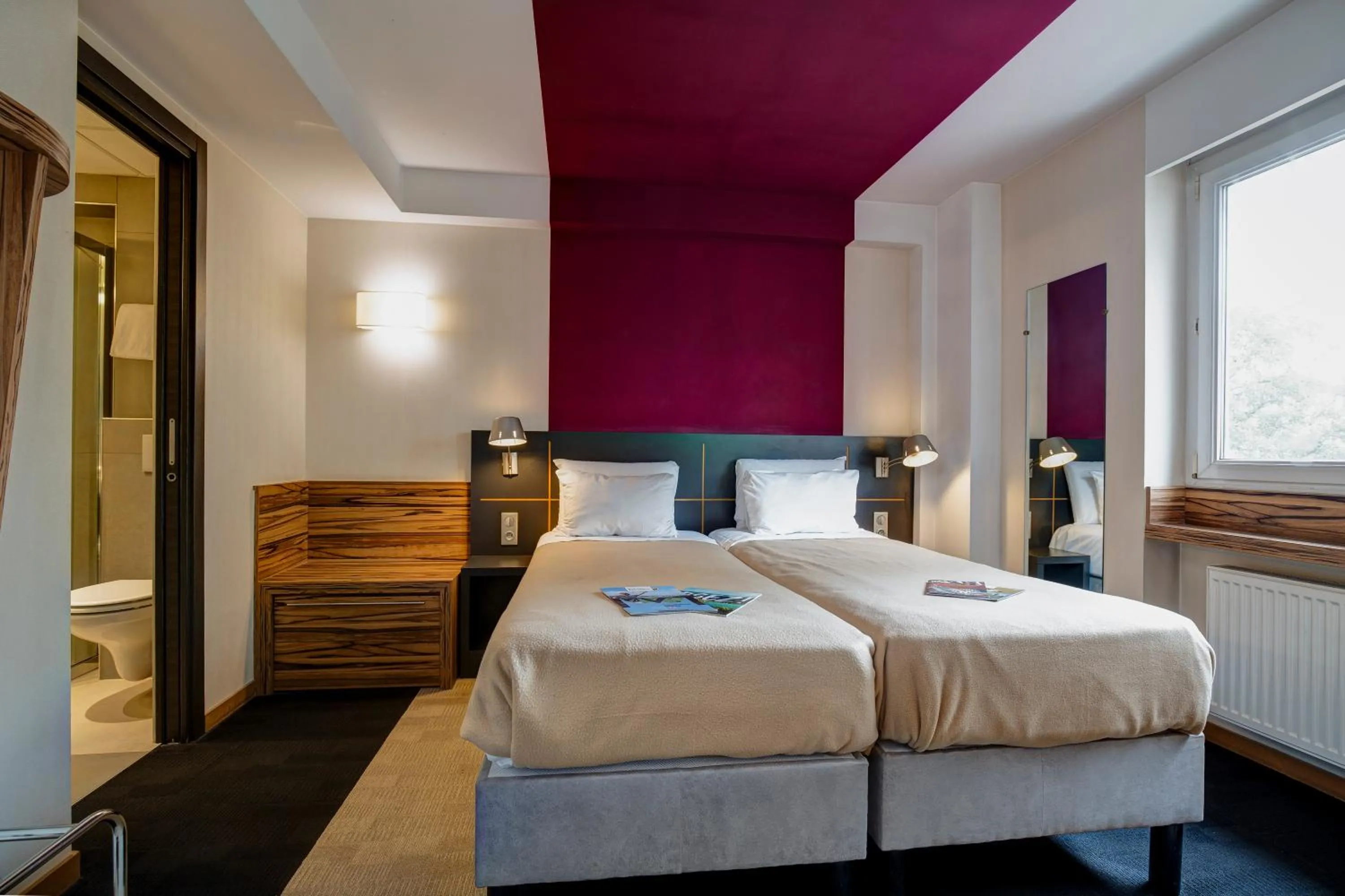 Bed in Kyriad Montbeliard Sochaux