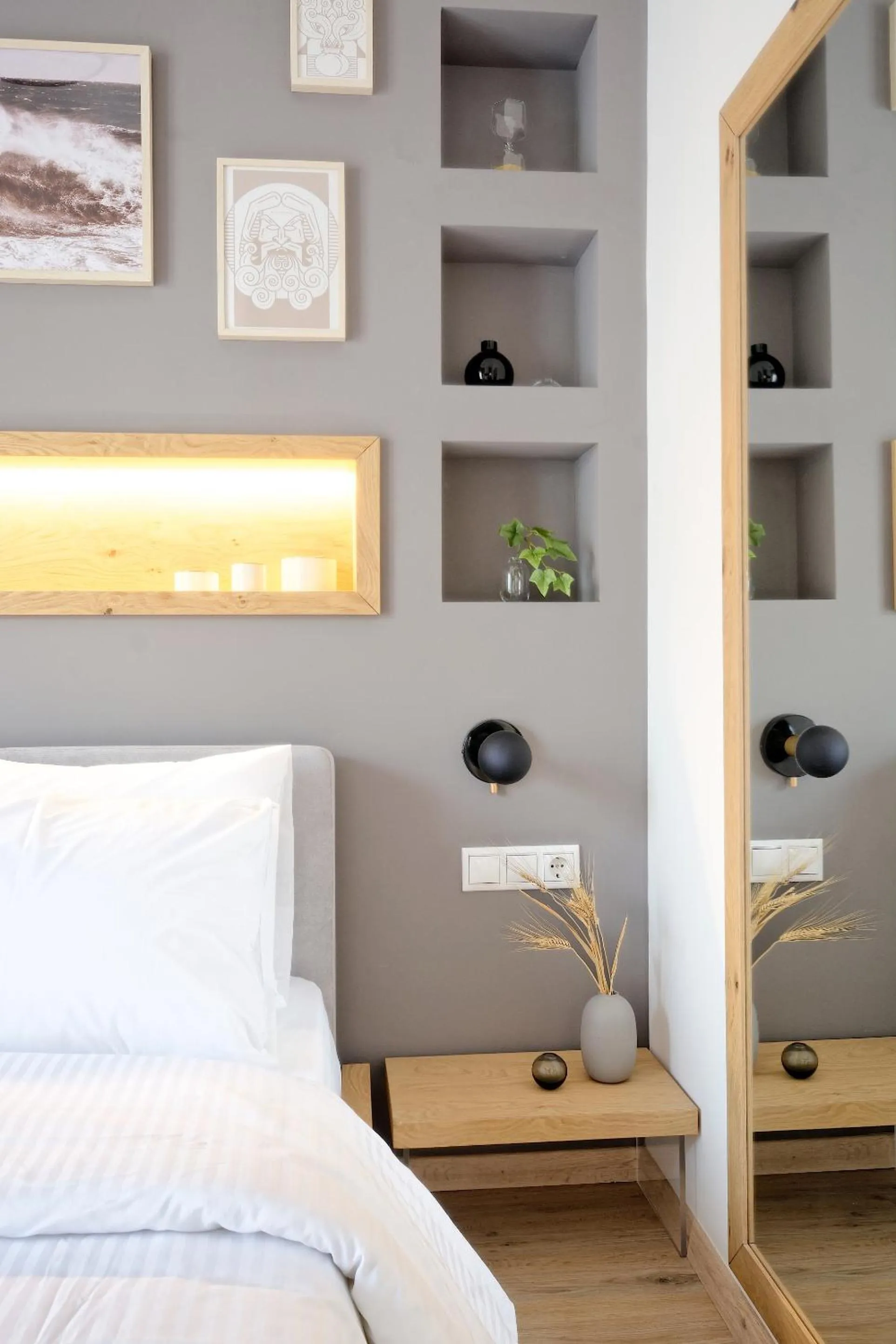 Bed in Odyssey Residence