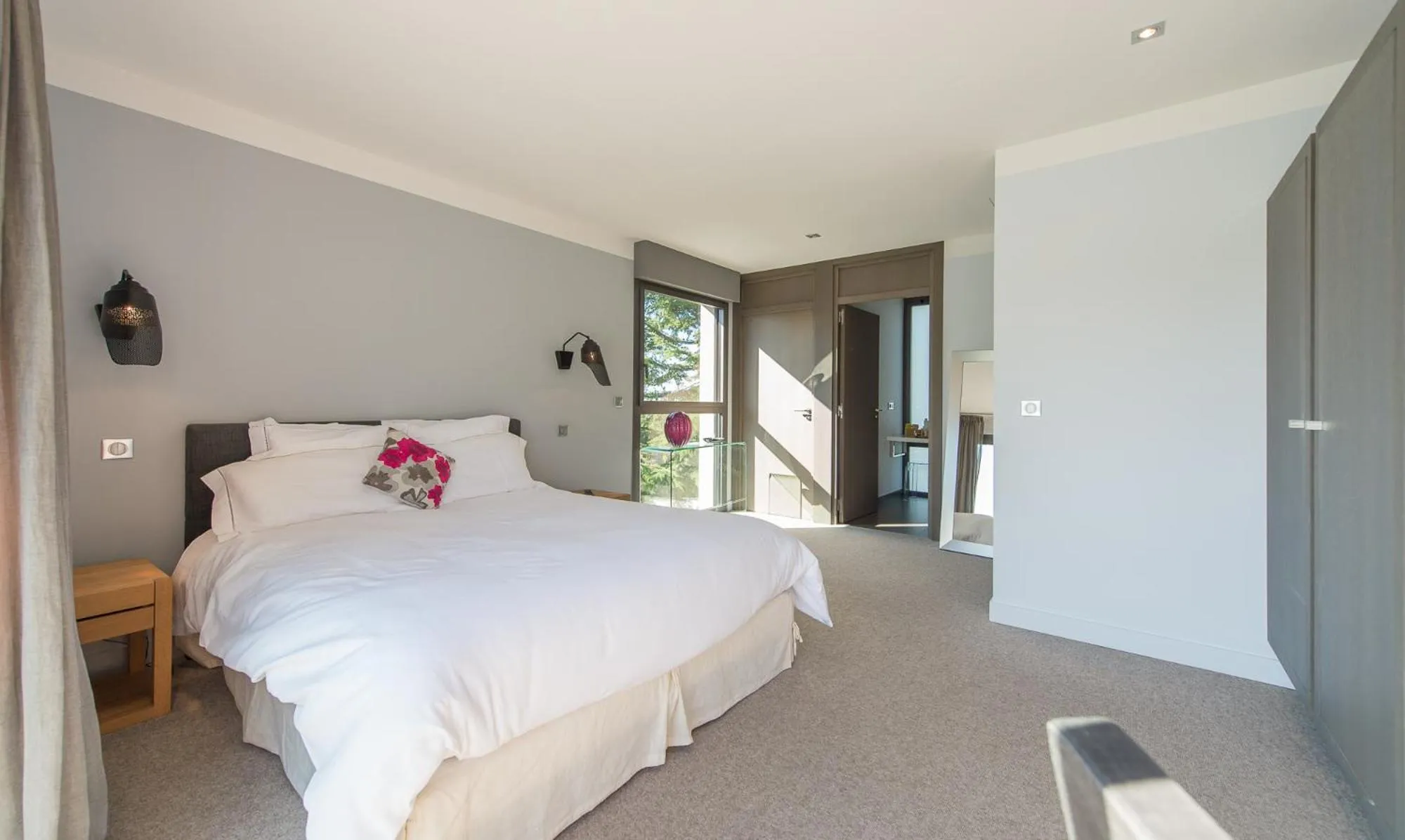 Bedroom, Bed in Domaine Rampale