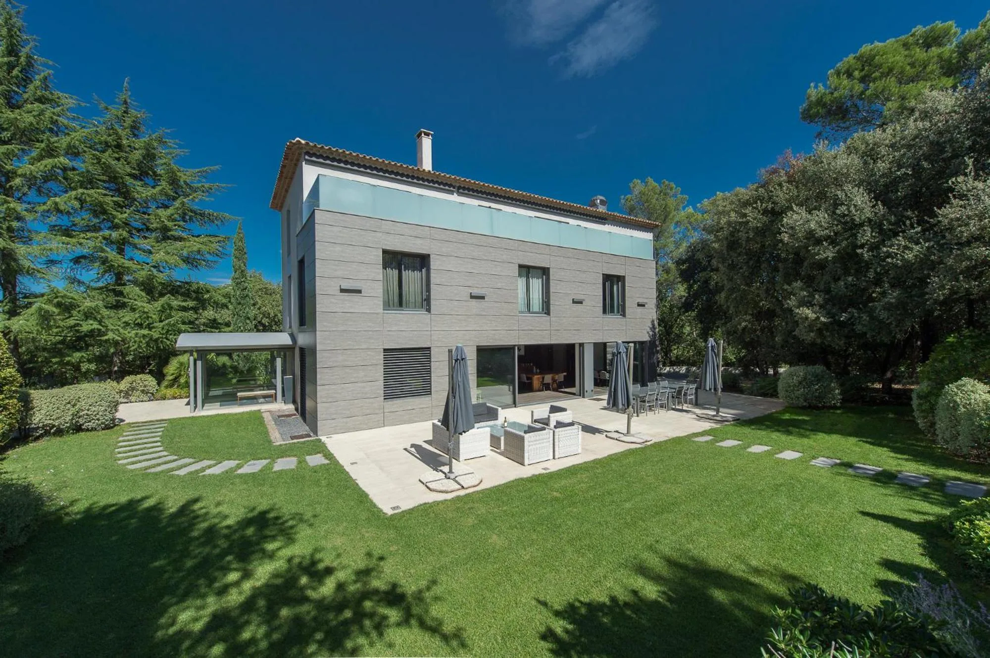 Garden in Domaine Rampale