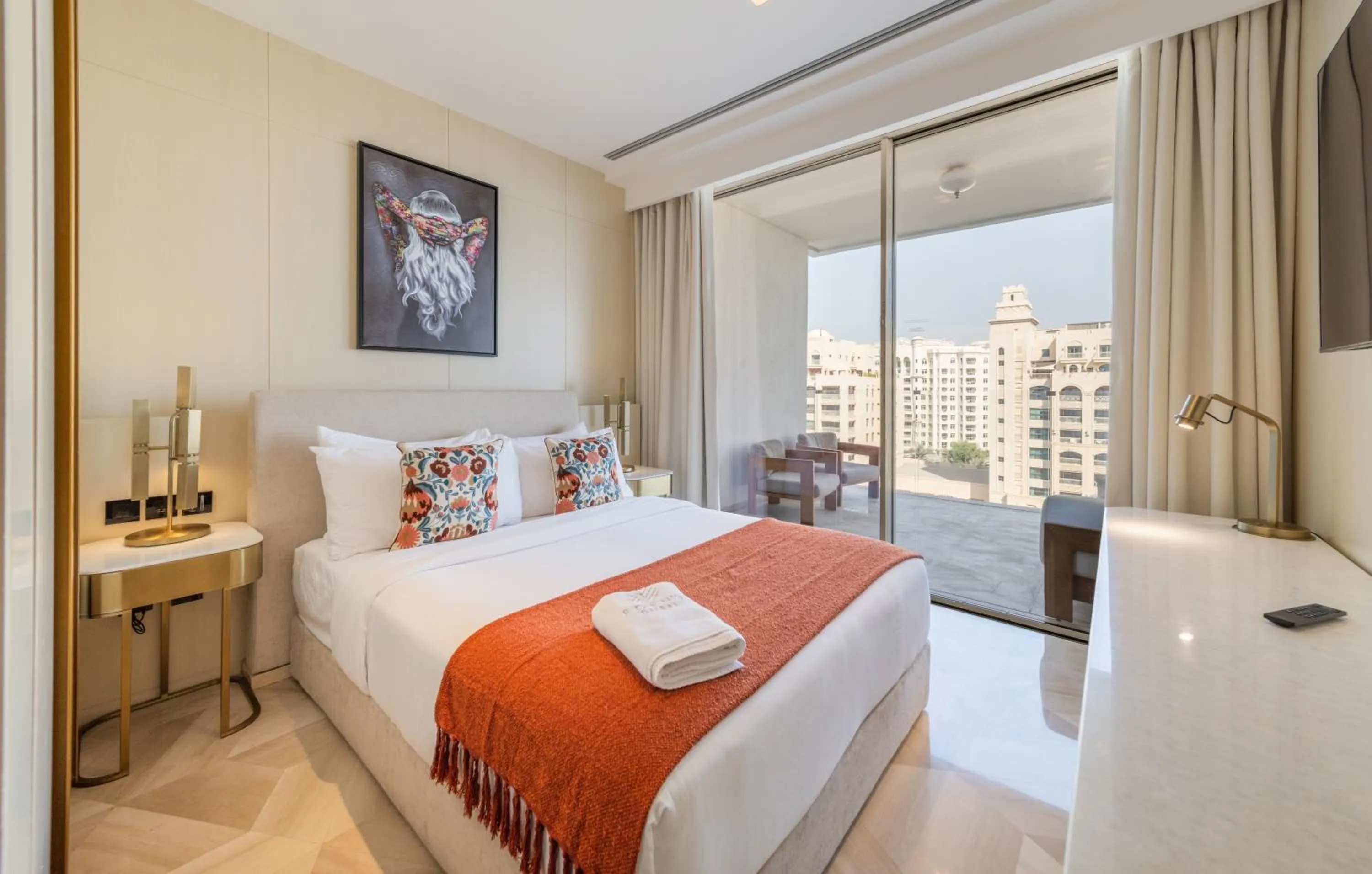 Bedroom, Bed in EDEN'S Homes & Villas - FIVE Palm Residences