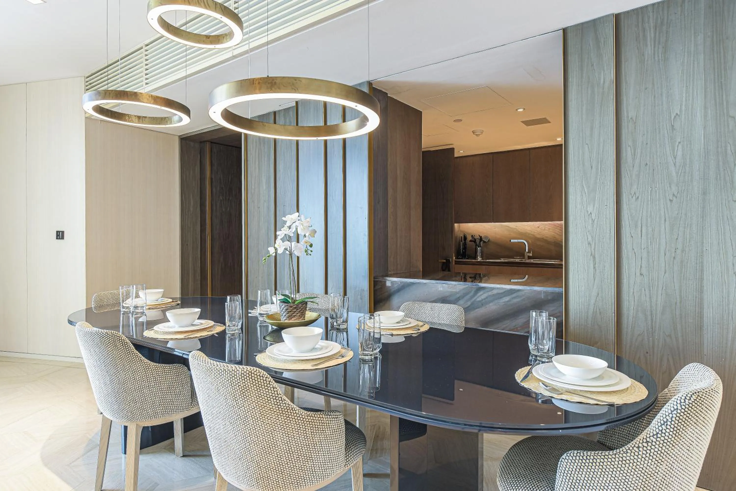 Dining area in EDEN'S Homes & Villas - FIVE Palm Residences