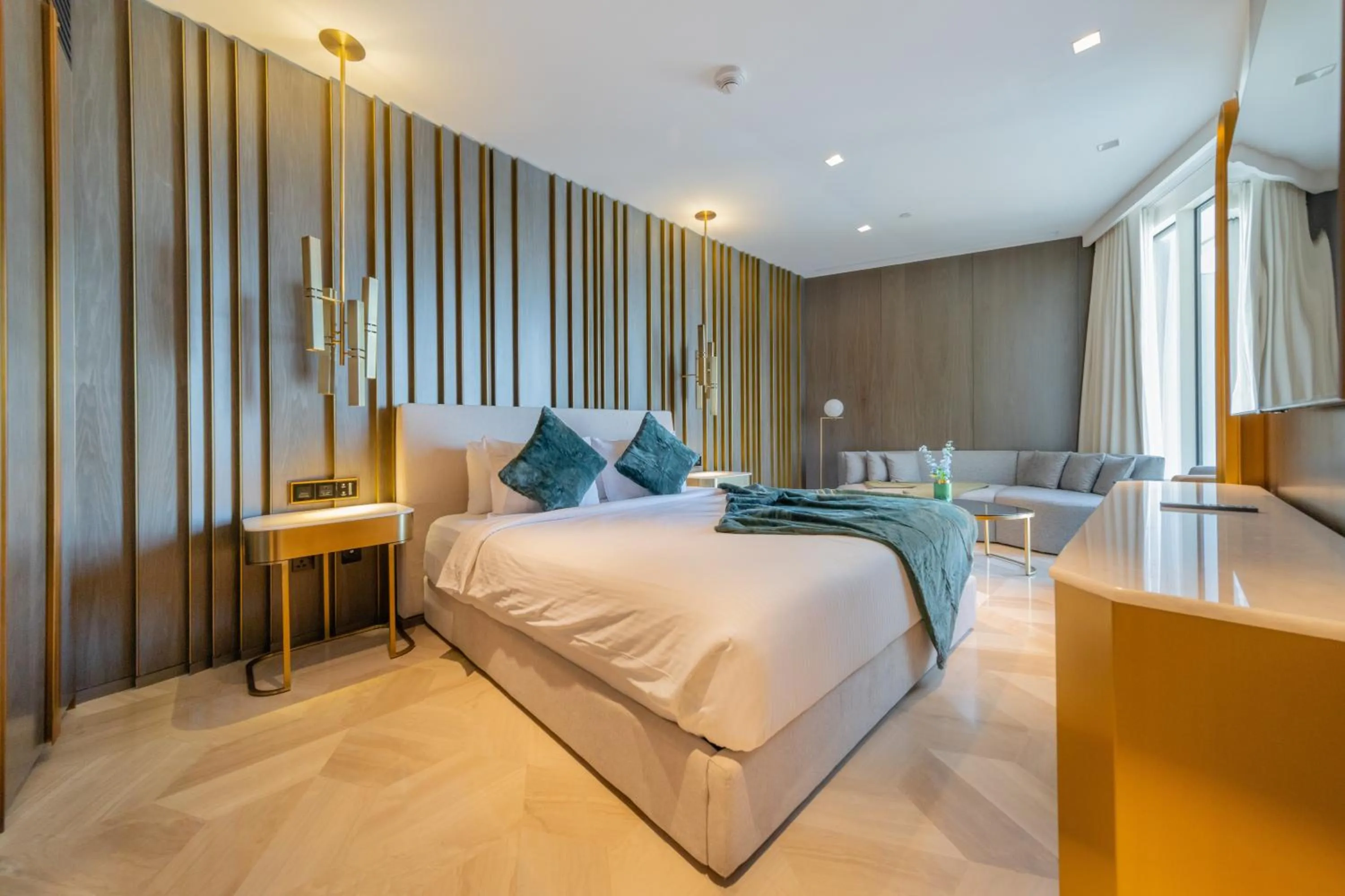 Bedroom, Bed in EDEN'S Homes & Villas - FIVE Palm Residences