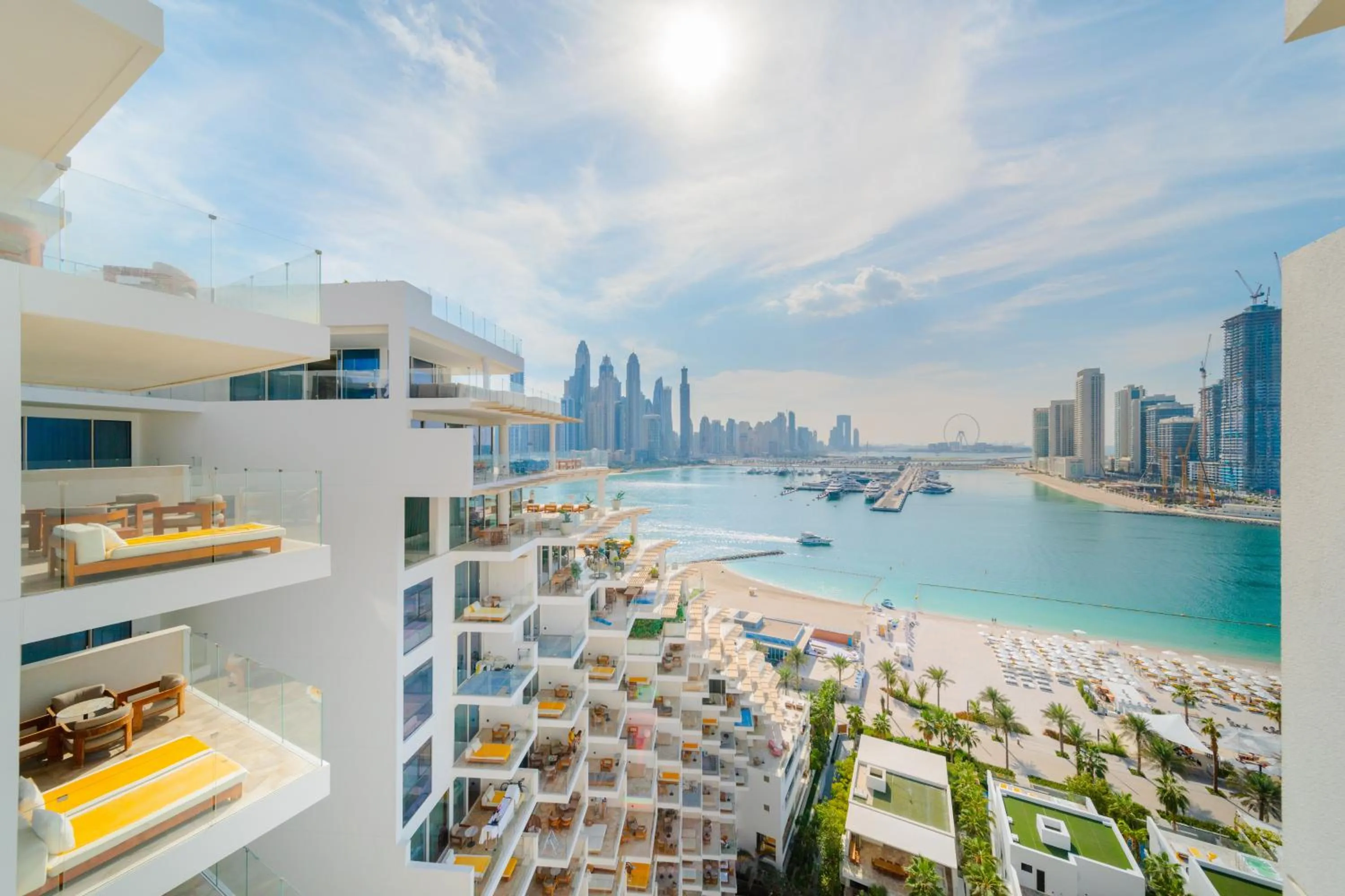 Sea view in EDEN'S Homes & Villas - FIVE Palm Residences
