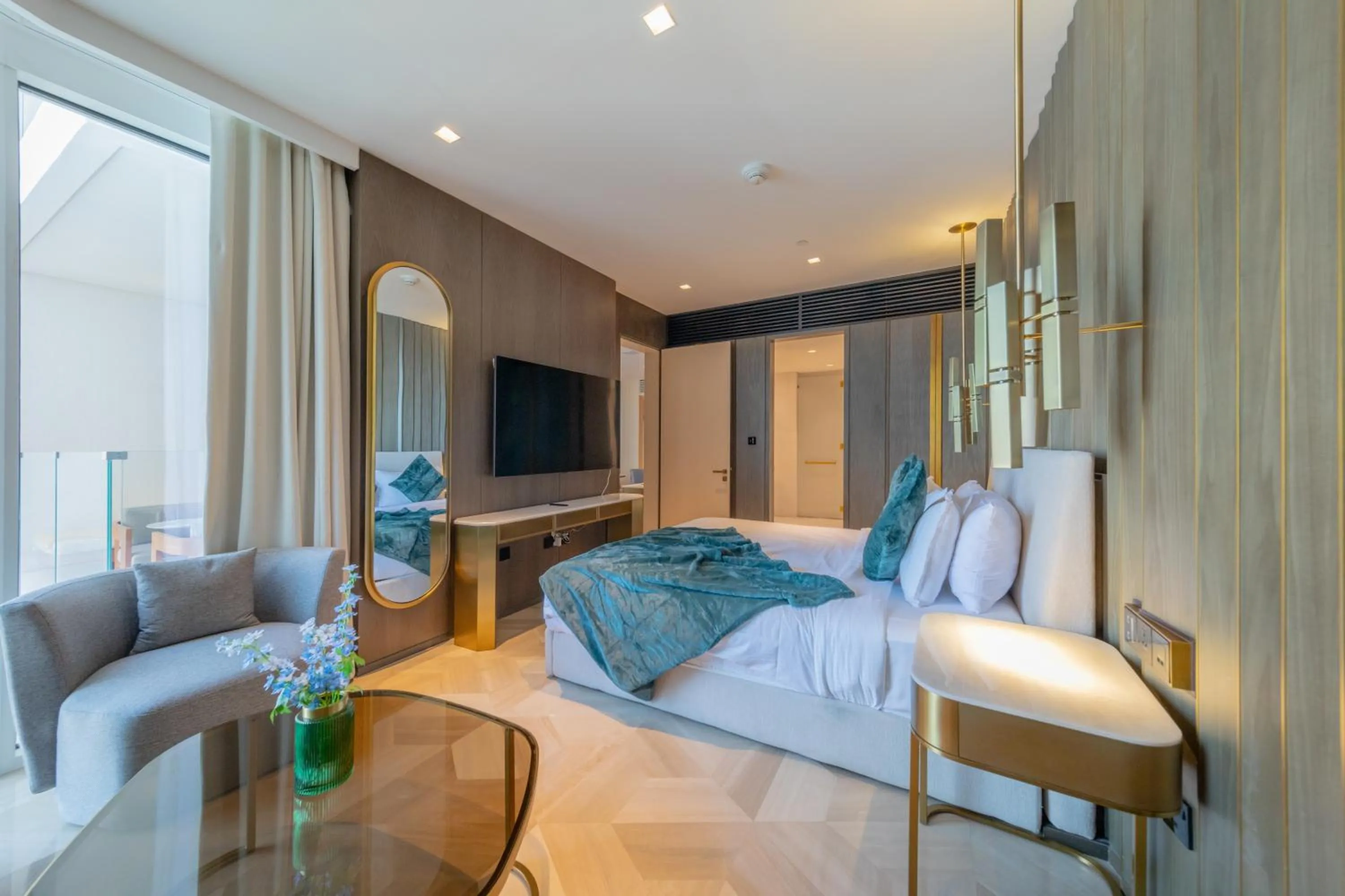 Bedroom, Bed in EDEN'S Homes & Villas - FIVE Palm Residences