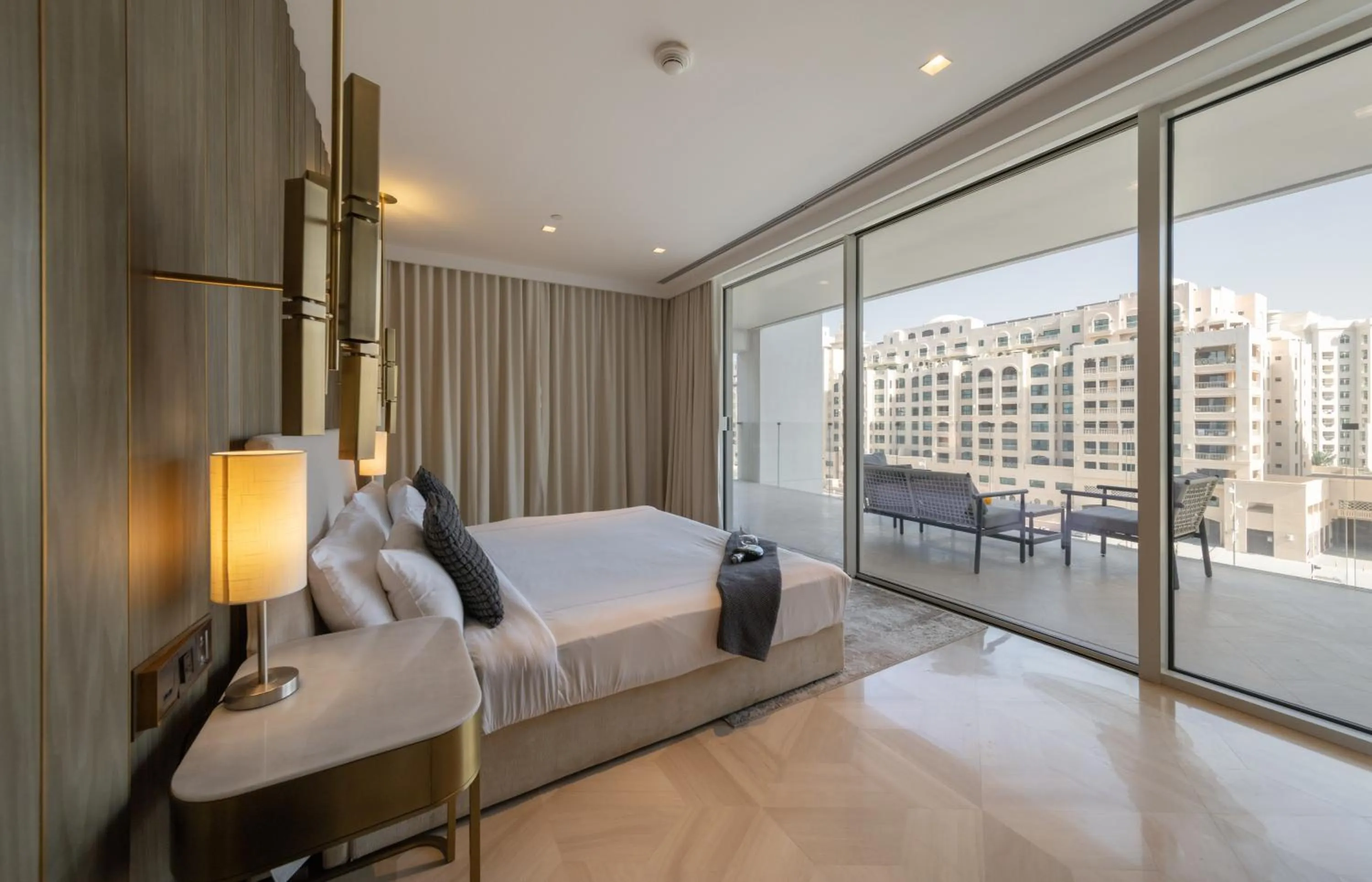 Bedroom, Bed in EDEN'S Homes & Villas - FIVE Palm Residences