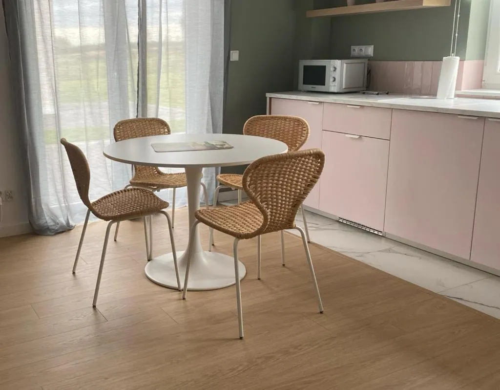 Kitchen or kitchenette in Apartamenty przy Winnicy