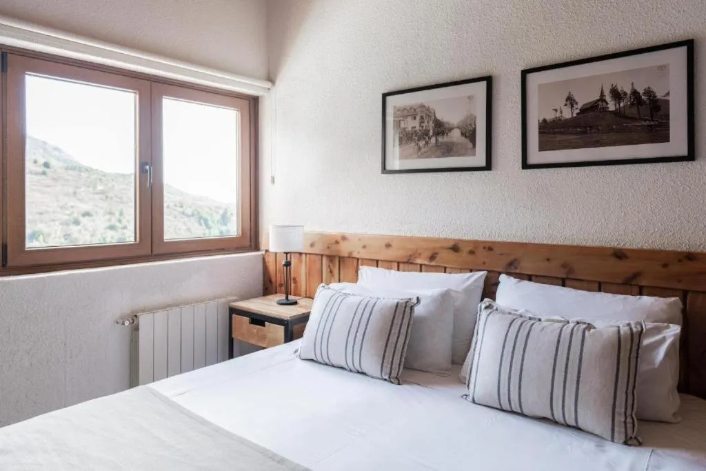 Bed in Hostería del Cerro