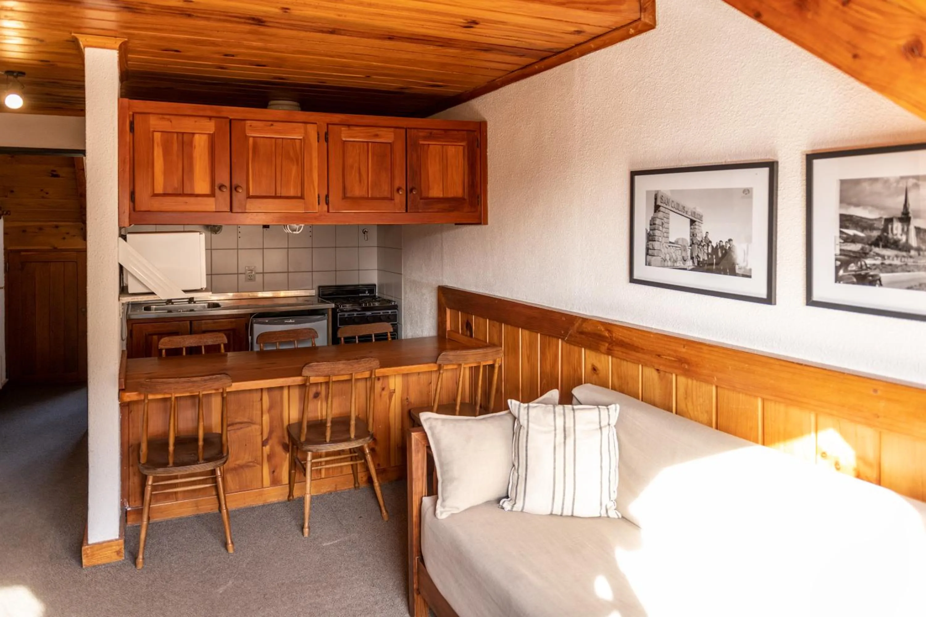 Kitchen or kitchenette in Hostería del Cerro