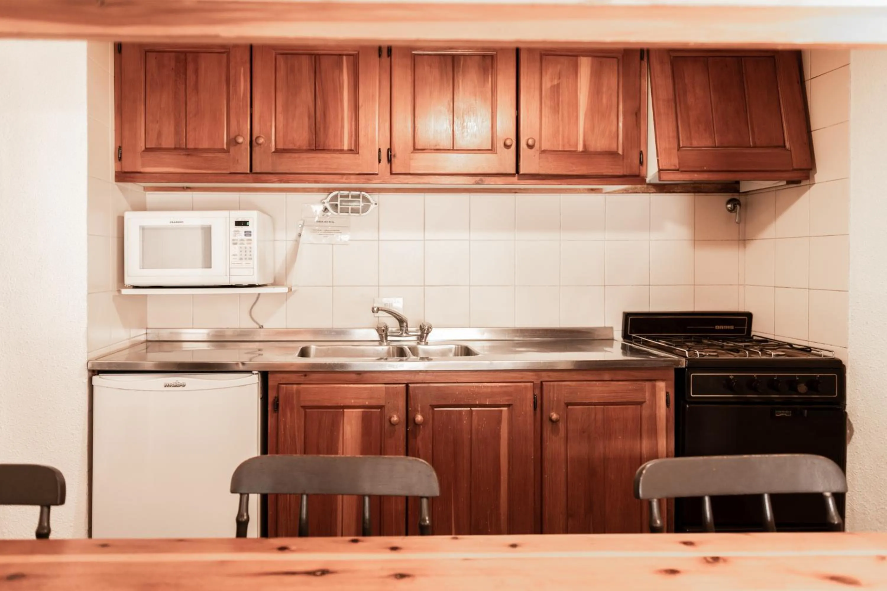 Kitchen or kitchenette in Hostería del Cerro