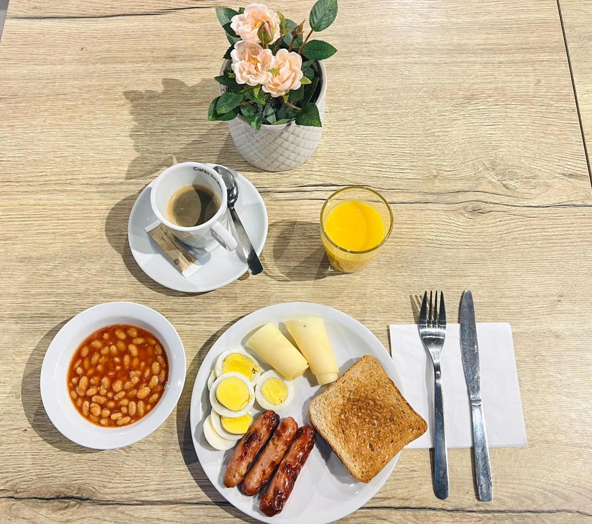 Breakfast in ibis budget Bayonne