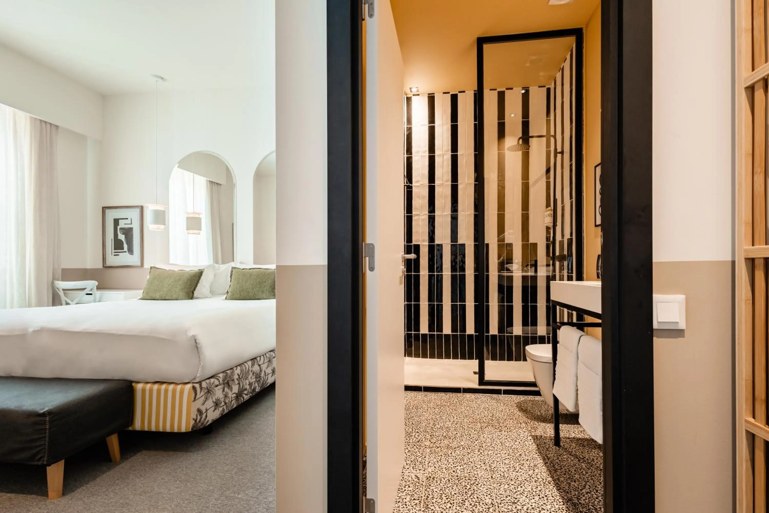 Bed in Pousada Vila Real Santo Antonio