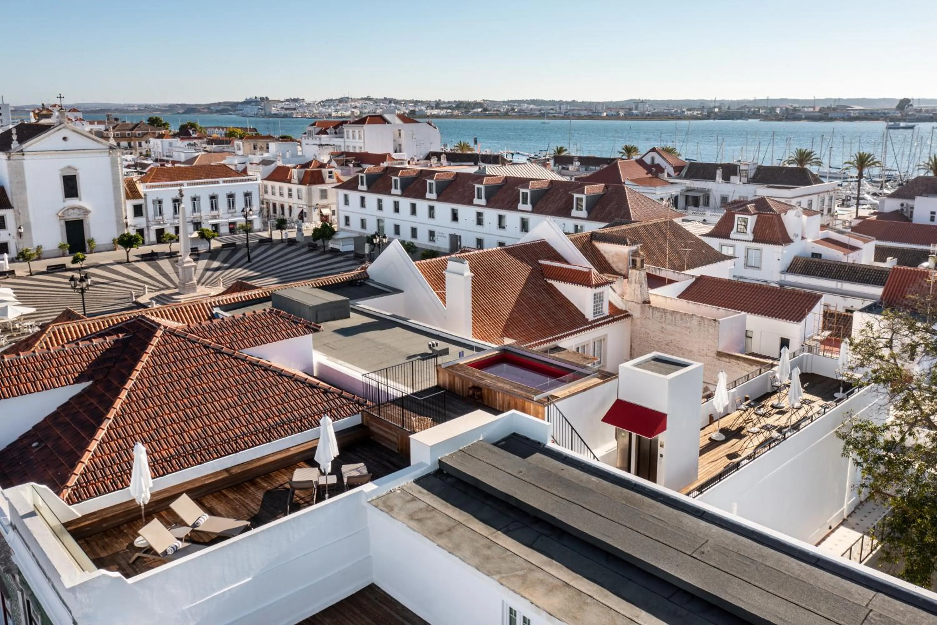 Bird's eye view in Pousada Vila Real Santo Antonio