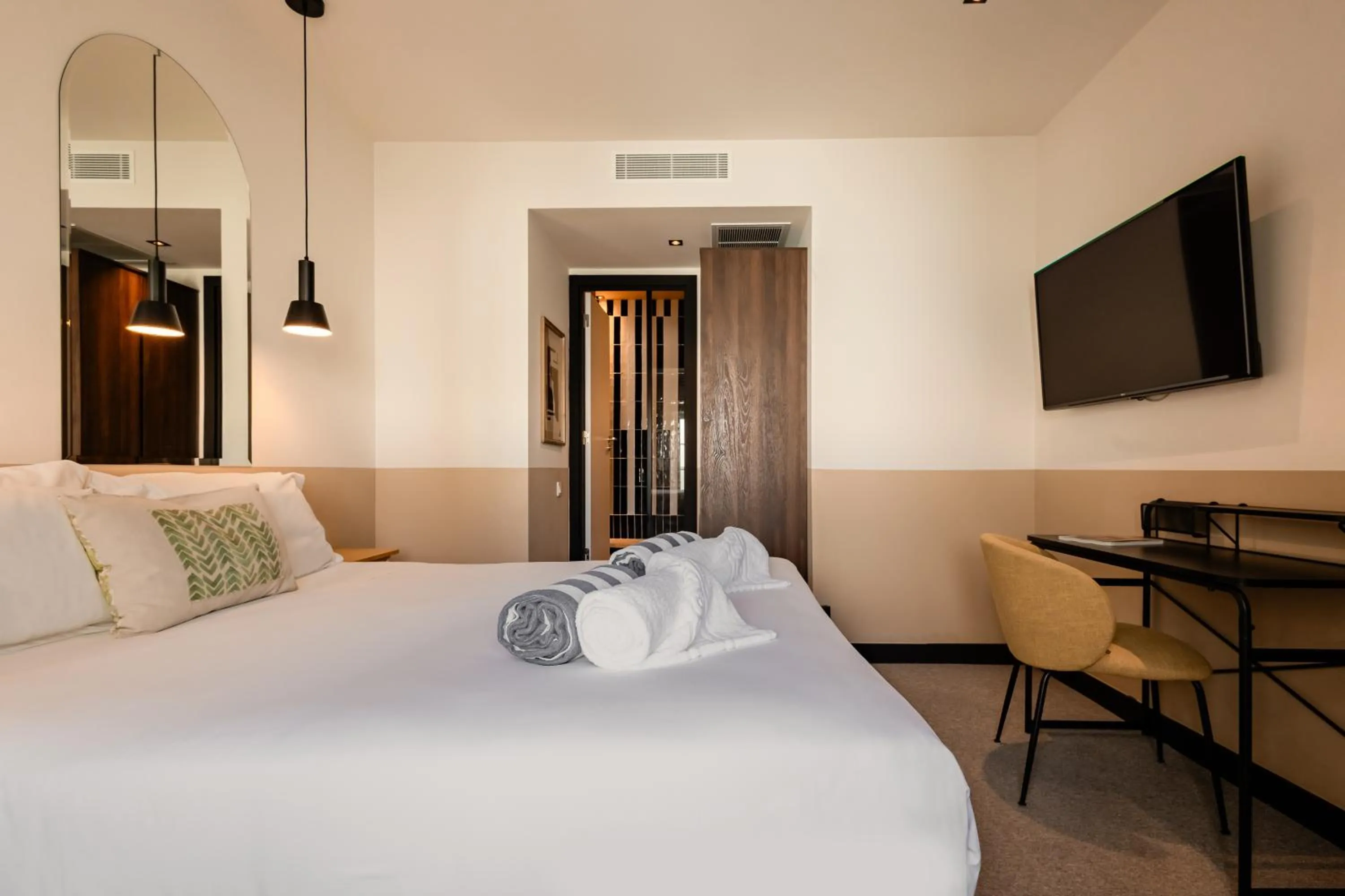 Bed in Pousada Vila Real Santo Antonio