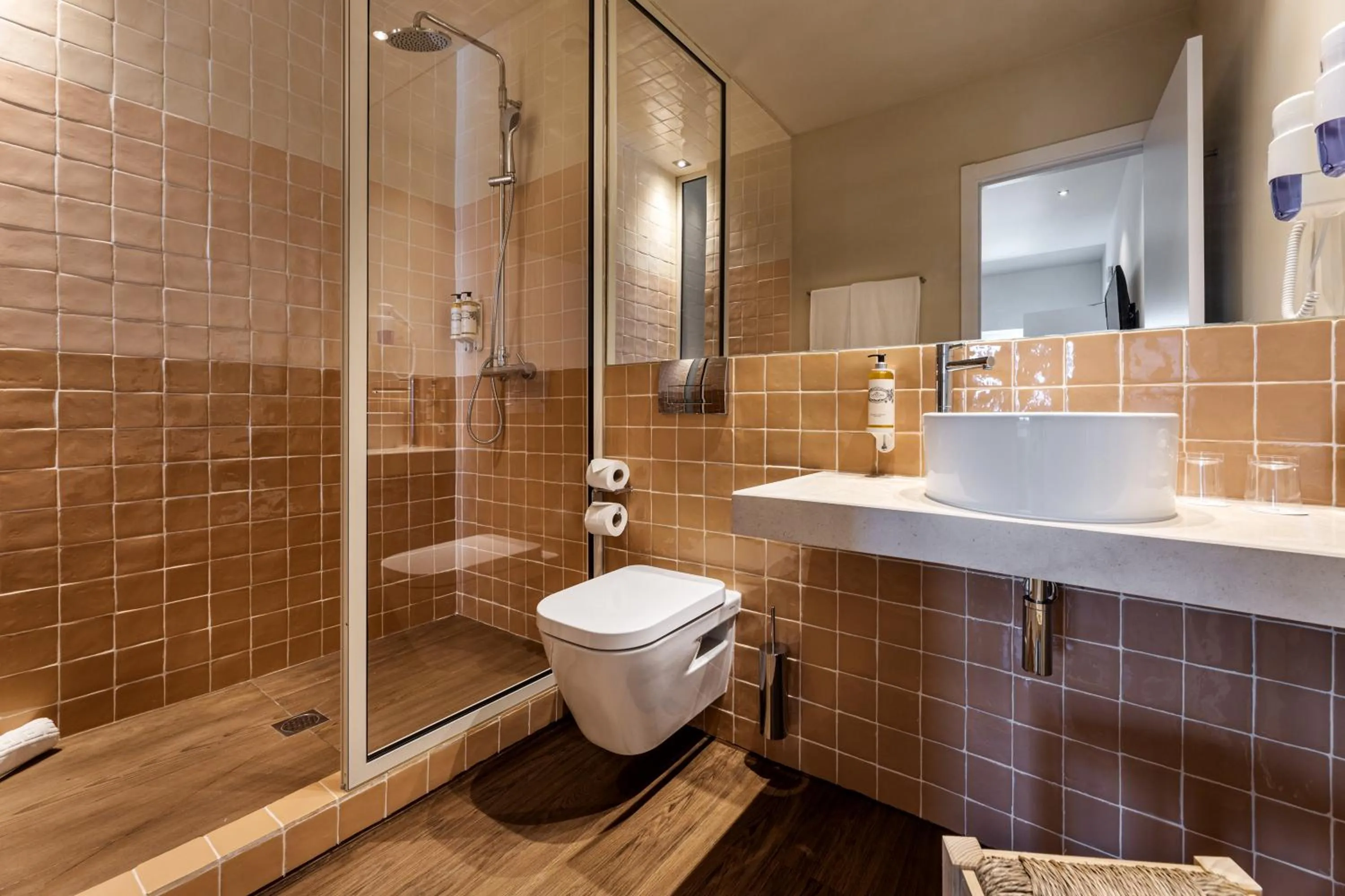 Bathroom in Pousada Vila Real Santo Antonio