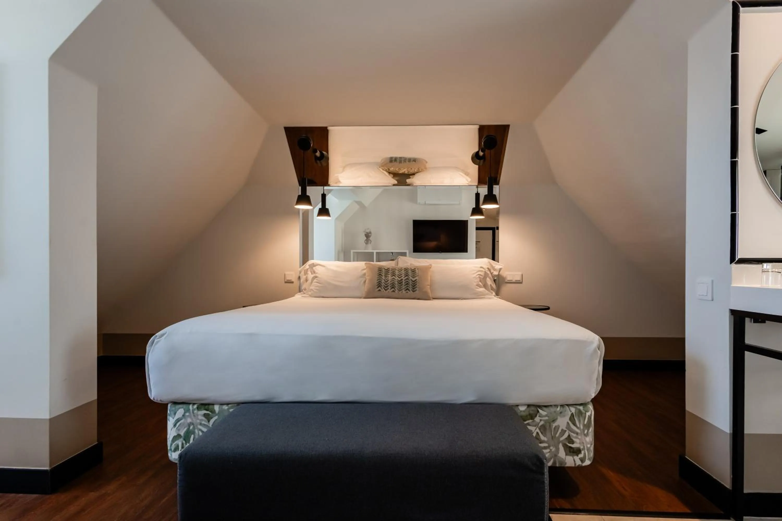 Bed in Pousada Vila Real Santo Antonio