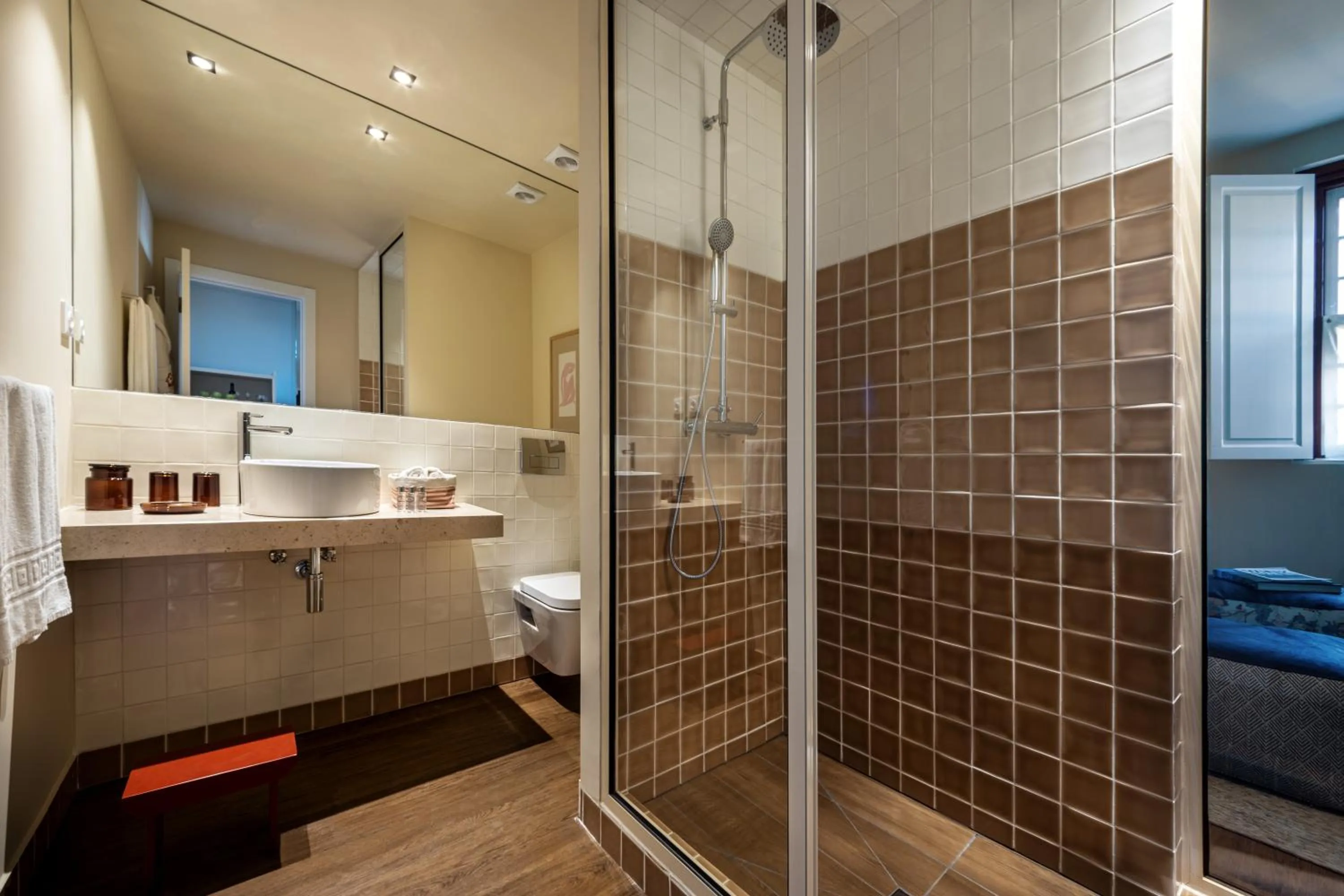 Bathroom in Pousada Vila Real Santo Antonio