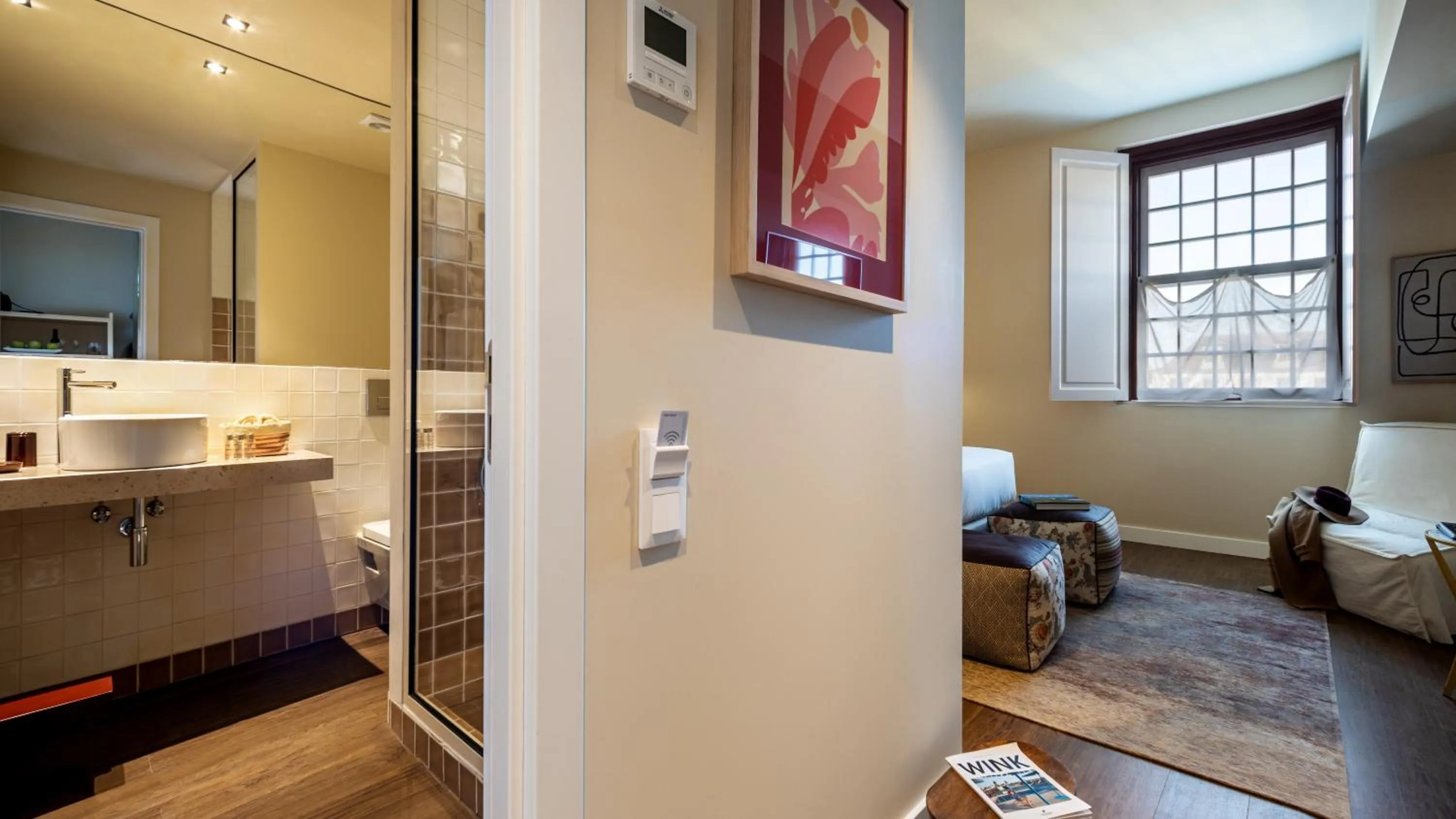 Bathroom in Pousada Vila Real Santo Antonio