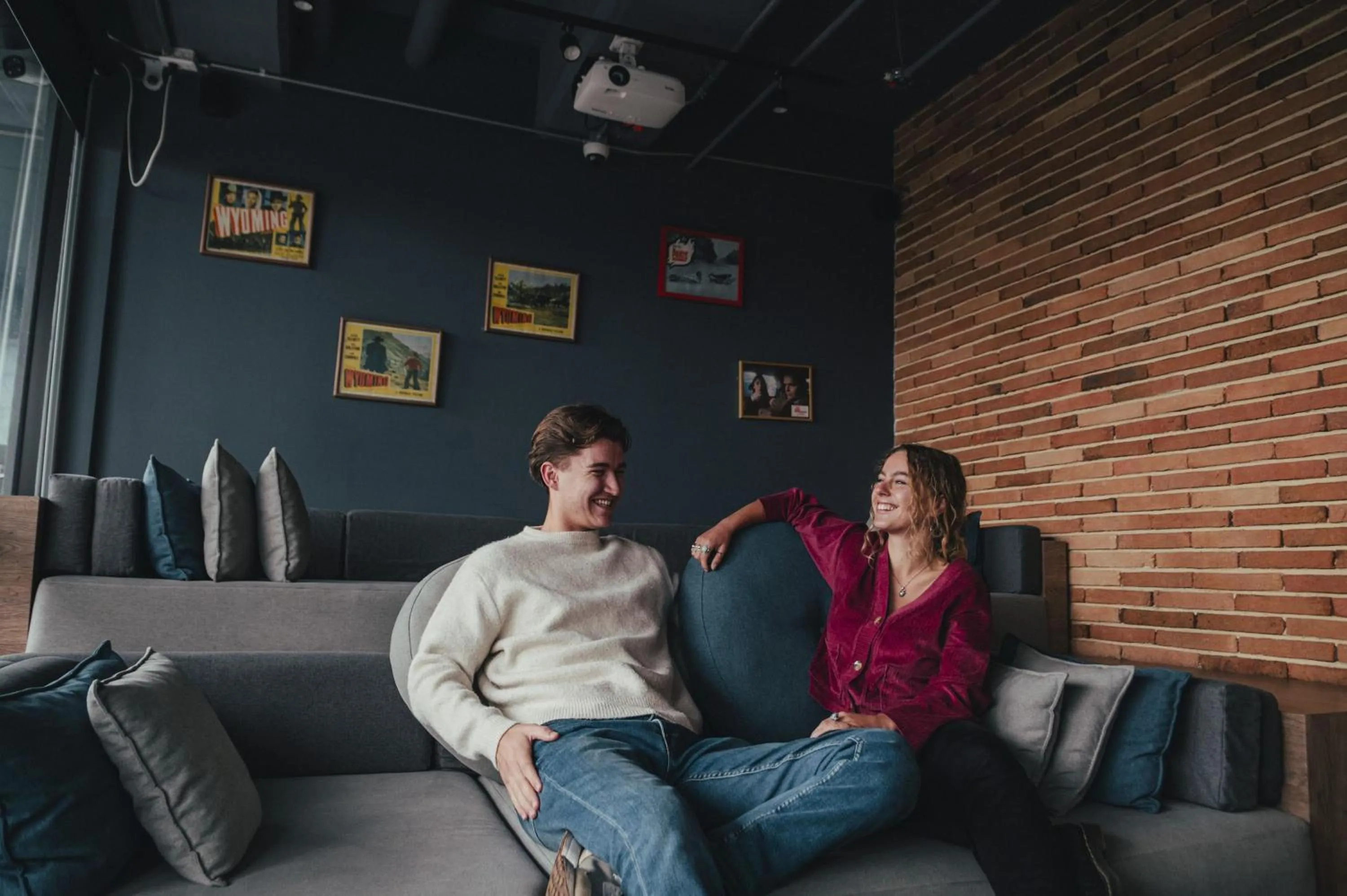 Communal lounge/ TV room in Spotty Bogotá Centro