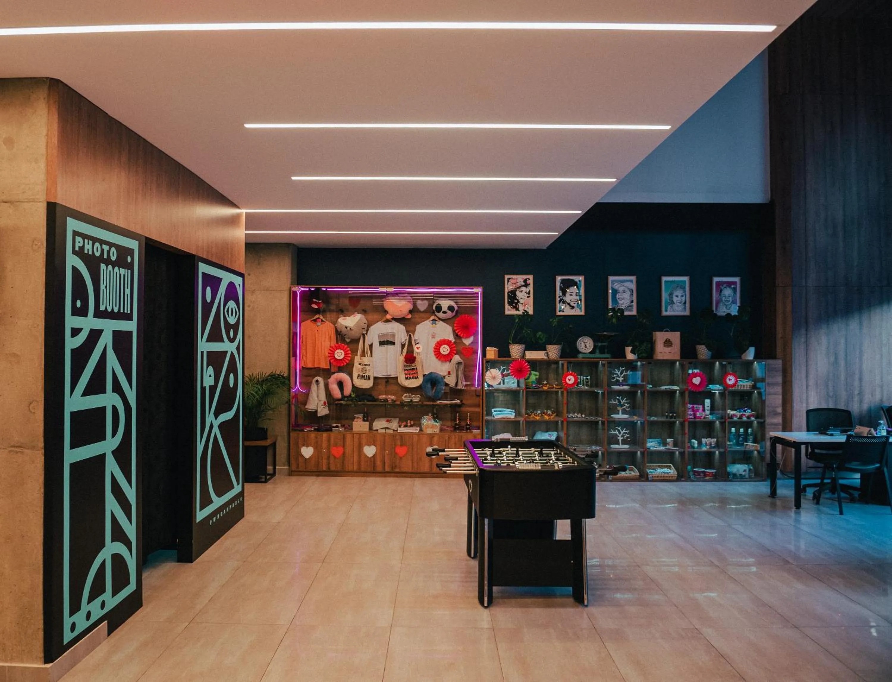 Lobby or reception in Spotty Bogotá Centro