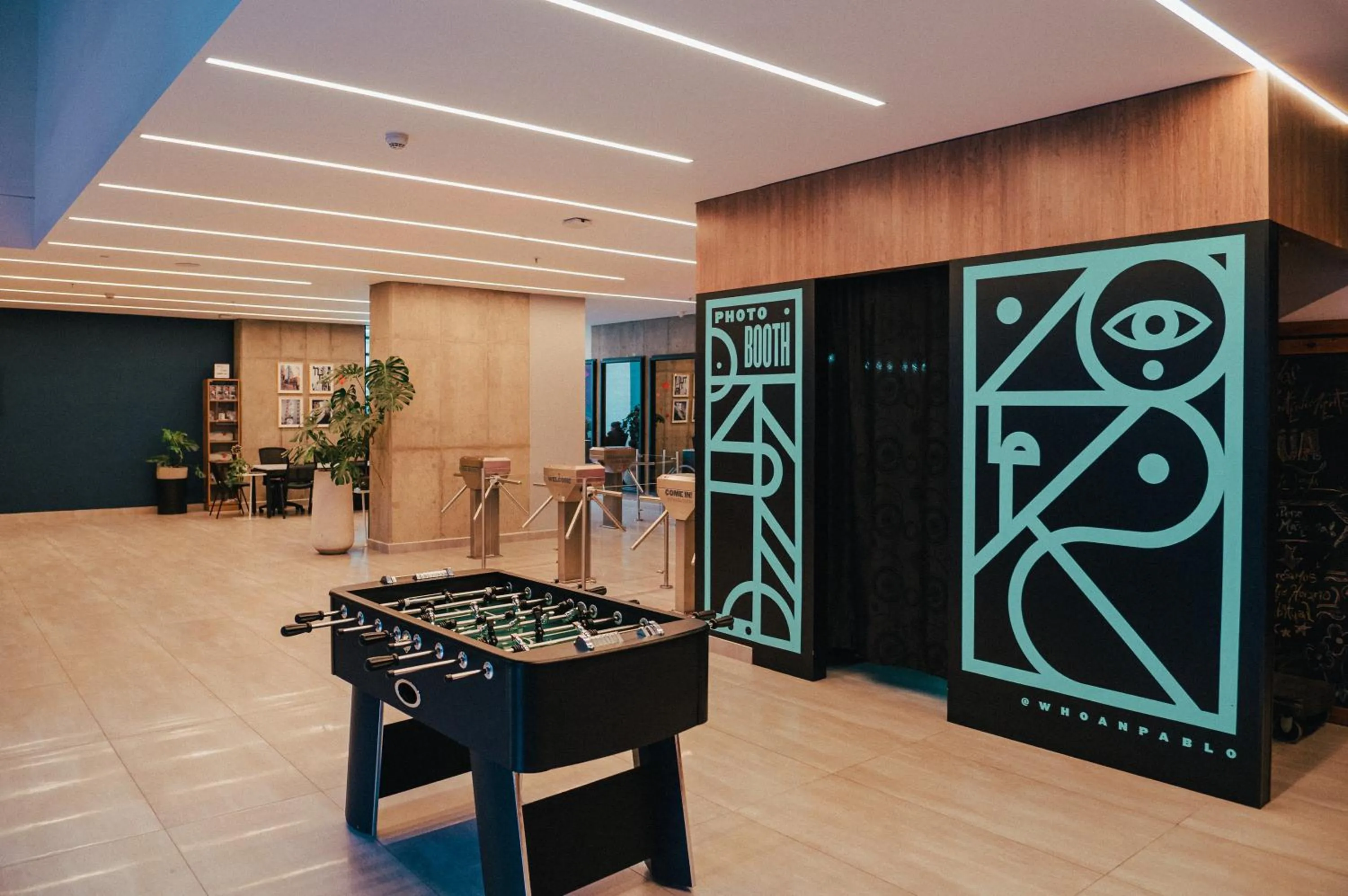 Lobby or reception in Spotty Bogotá Centro