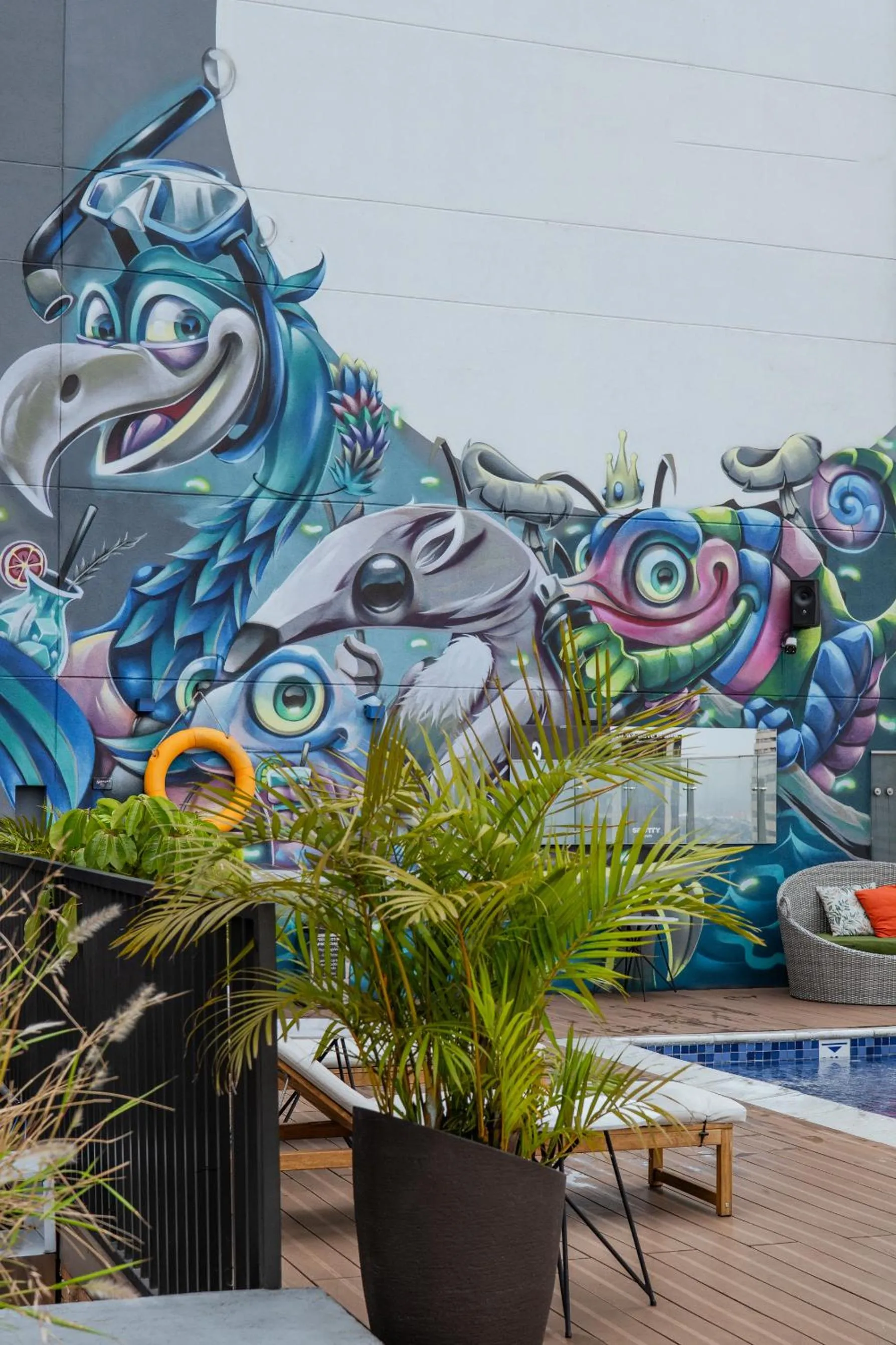 Swimming pool in Spotty Bogotá Centro