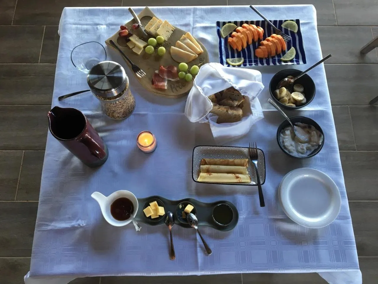 Food close-up in Jbay Zebra Lodge