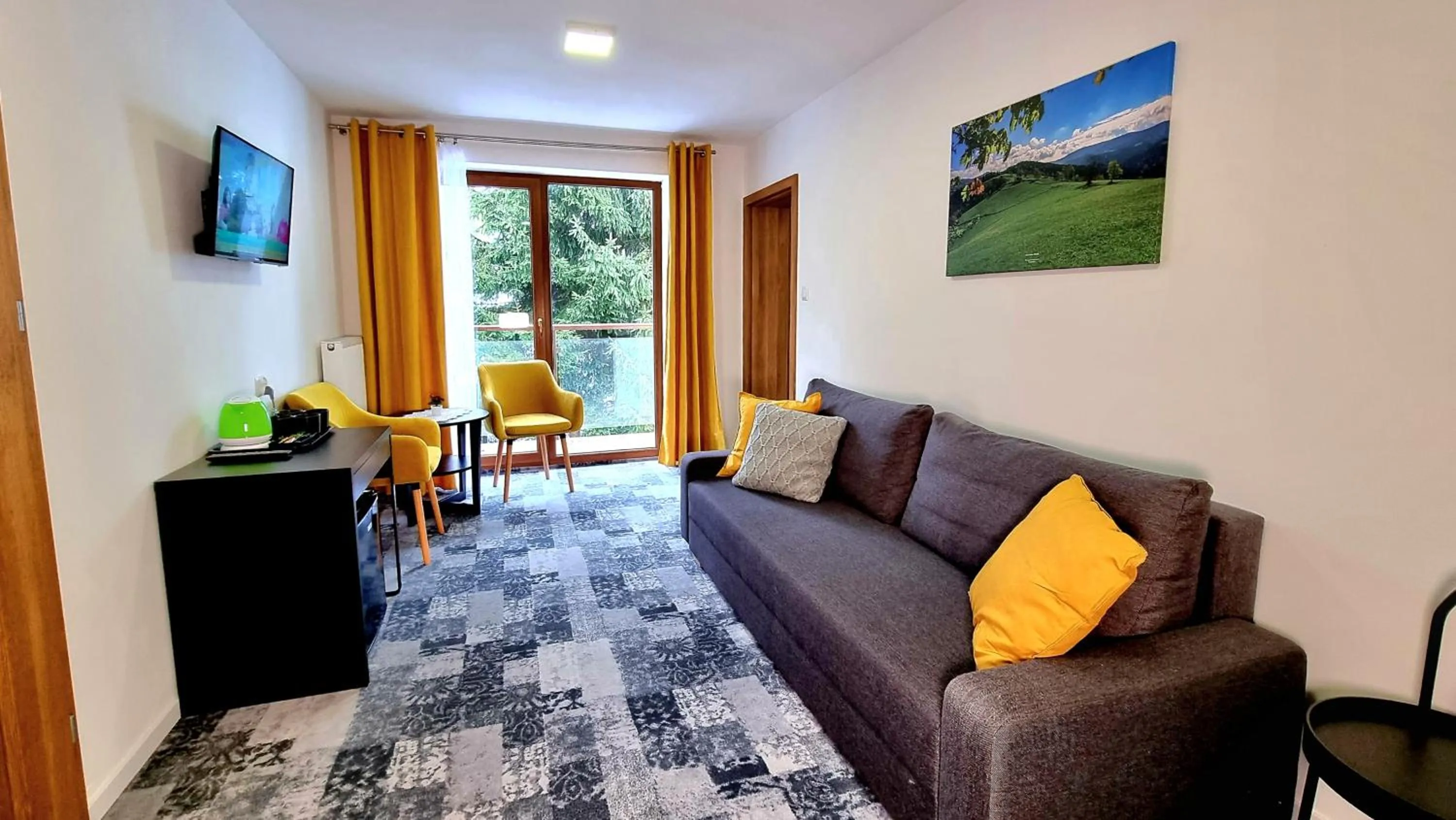 Seating area in Rezydencja Barrettski