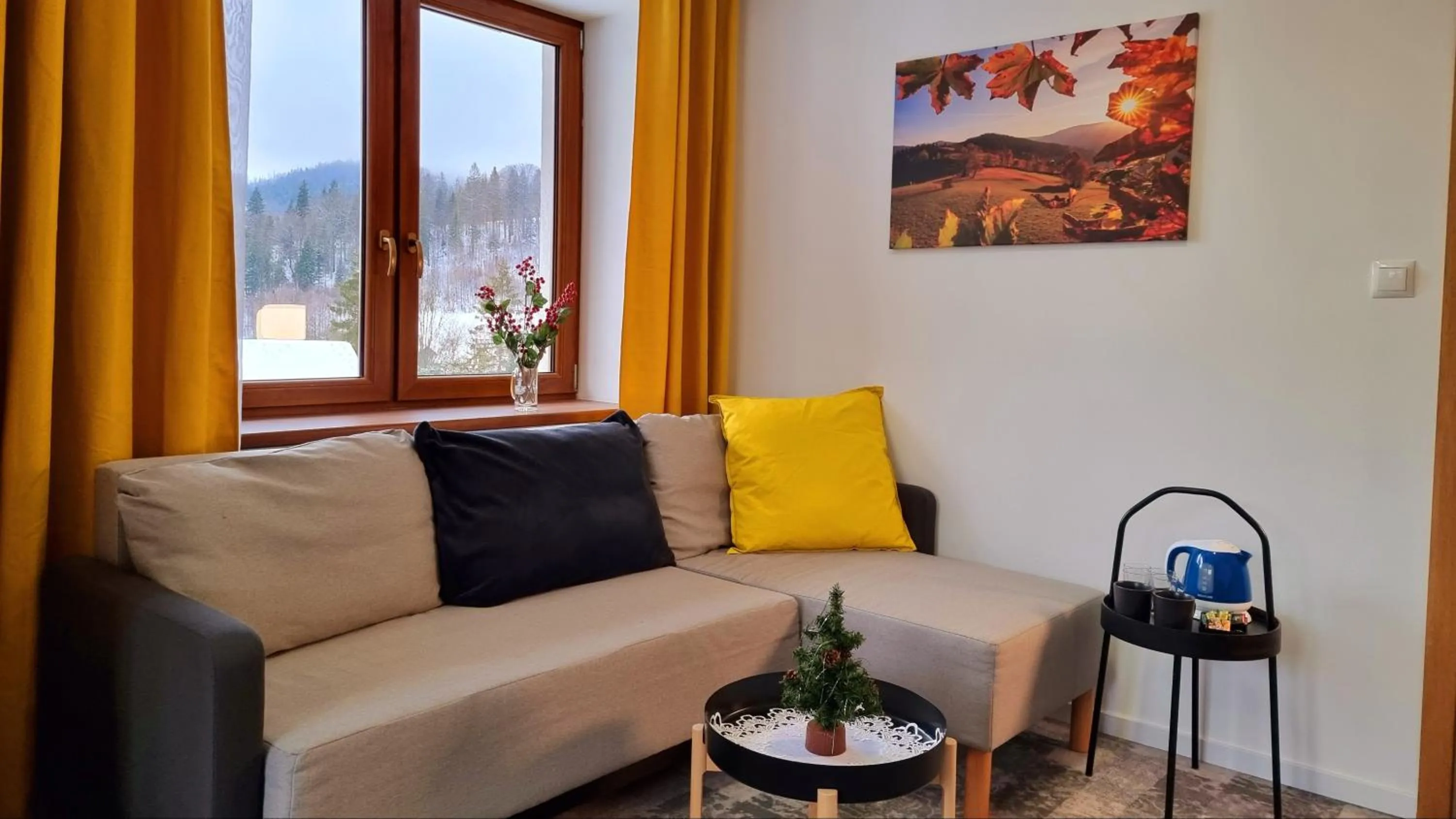 Seating area in Rezydencja Barrettski