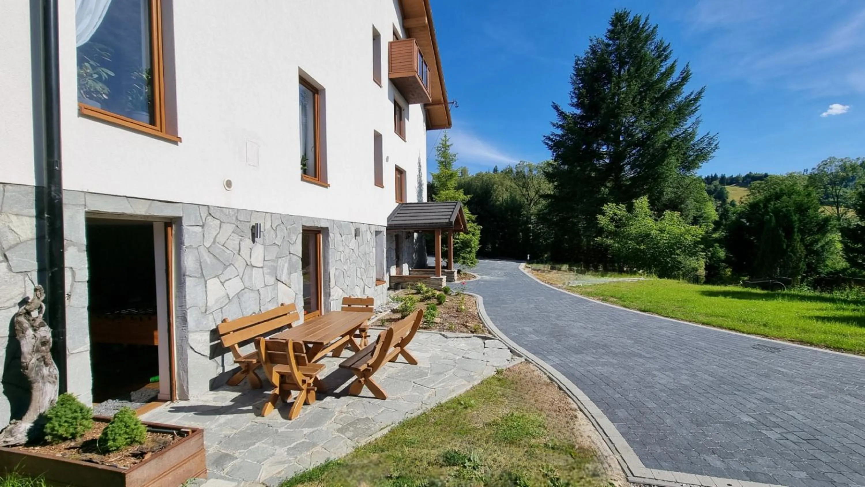 Garden in Rezydencja Barrettski