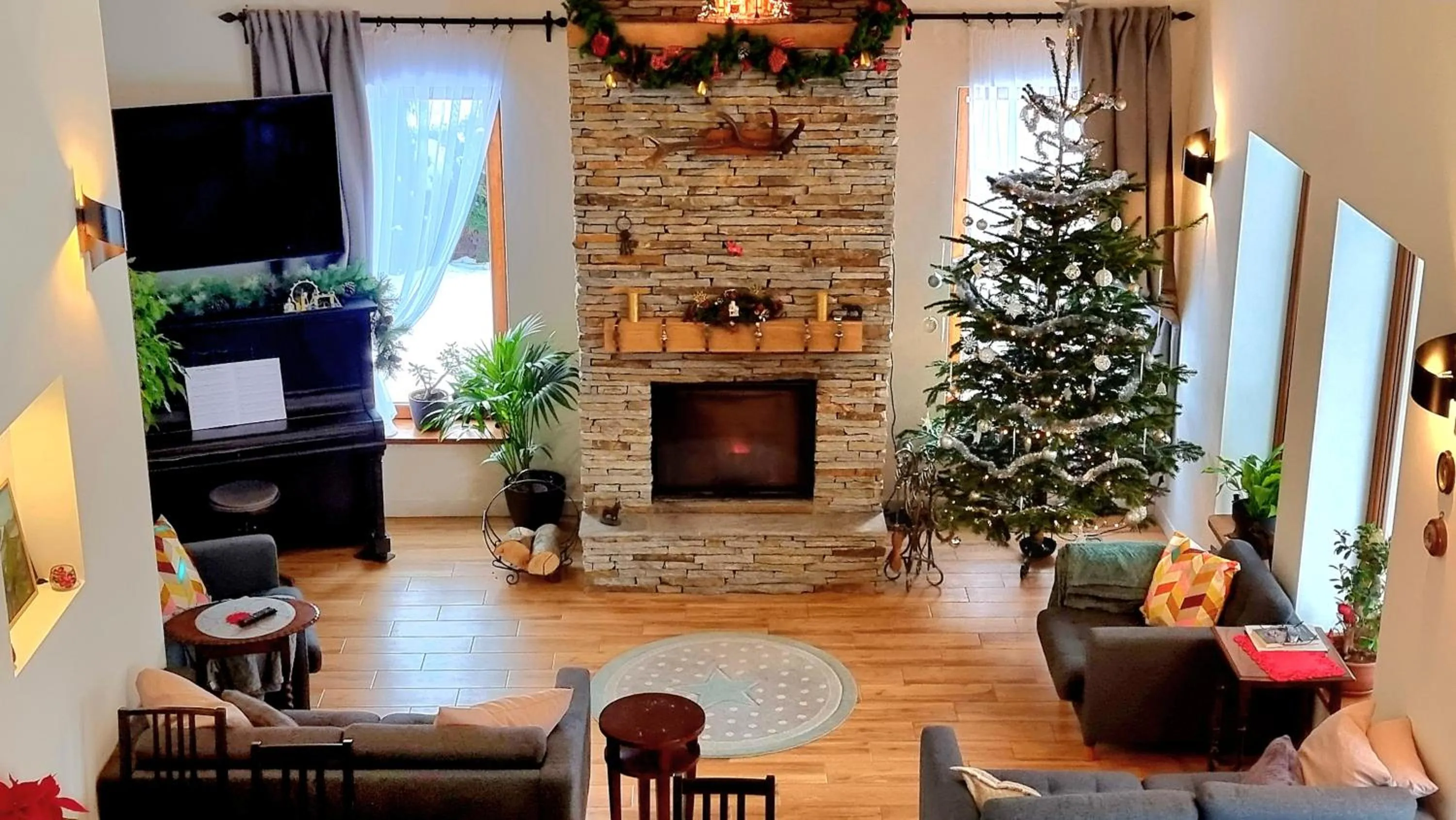 Seating area in Rezydencja Barrettski