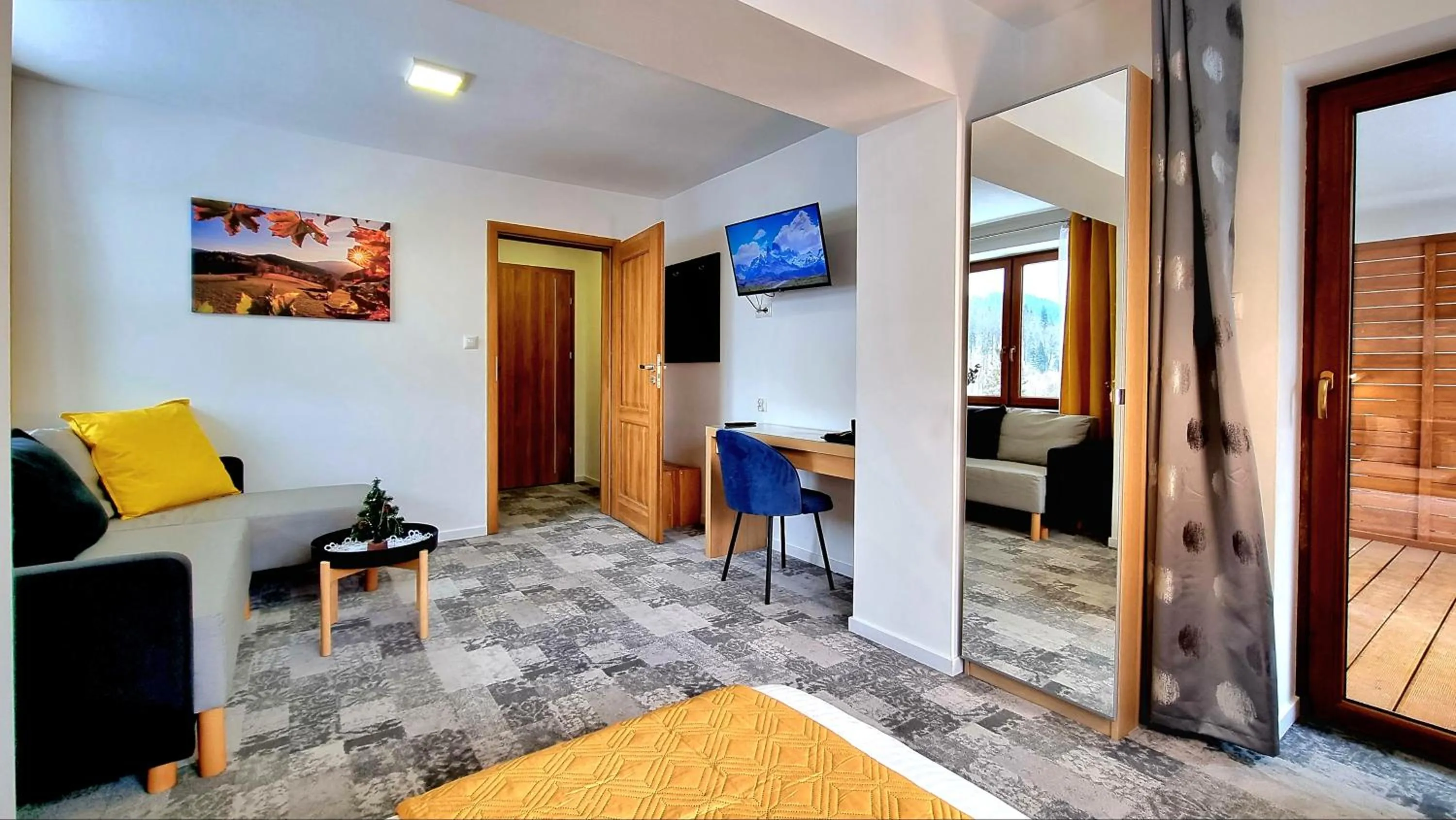 Seating area in Rezydencja Barrettski