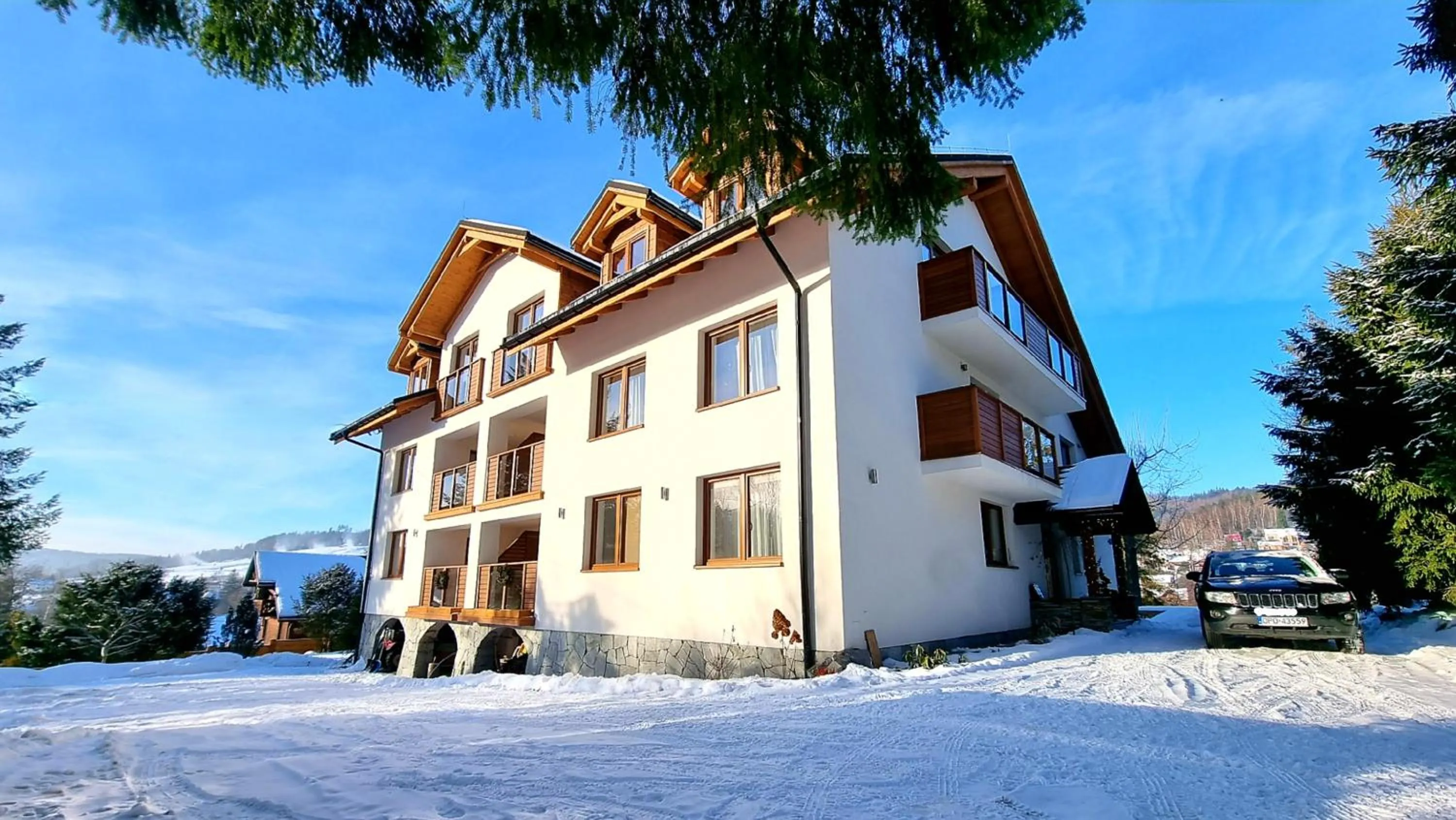 Property building in Rezydencja Barrettski