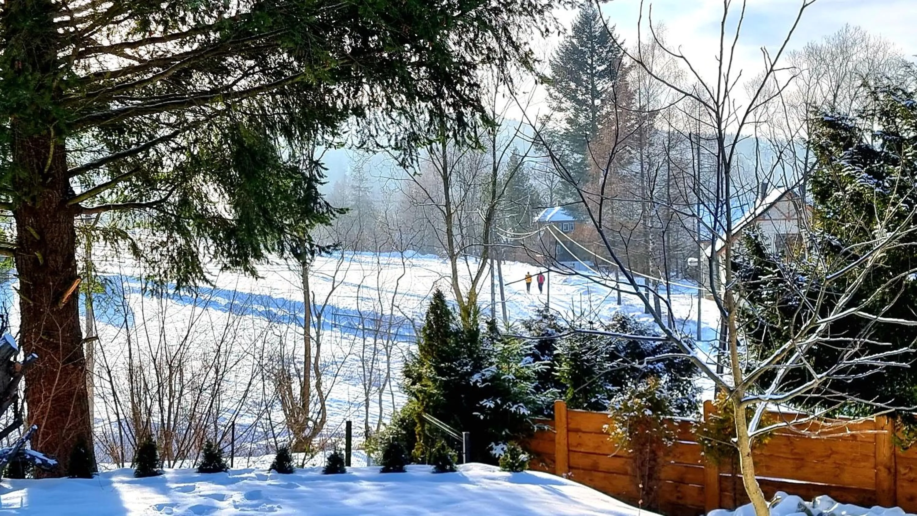 Natural landscape in Rezydencja Barrettski